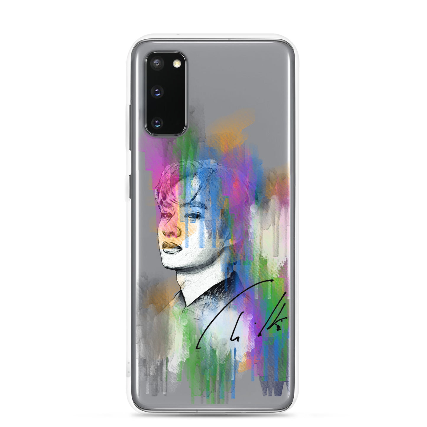 SEVENTEEN Jun, Wen Junhui Waterpaint portrait Samsung Case