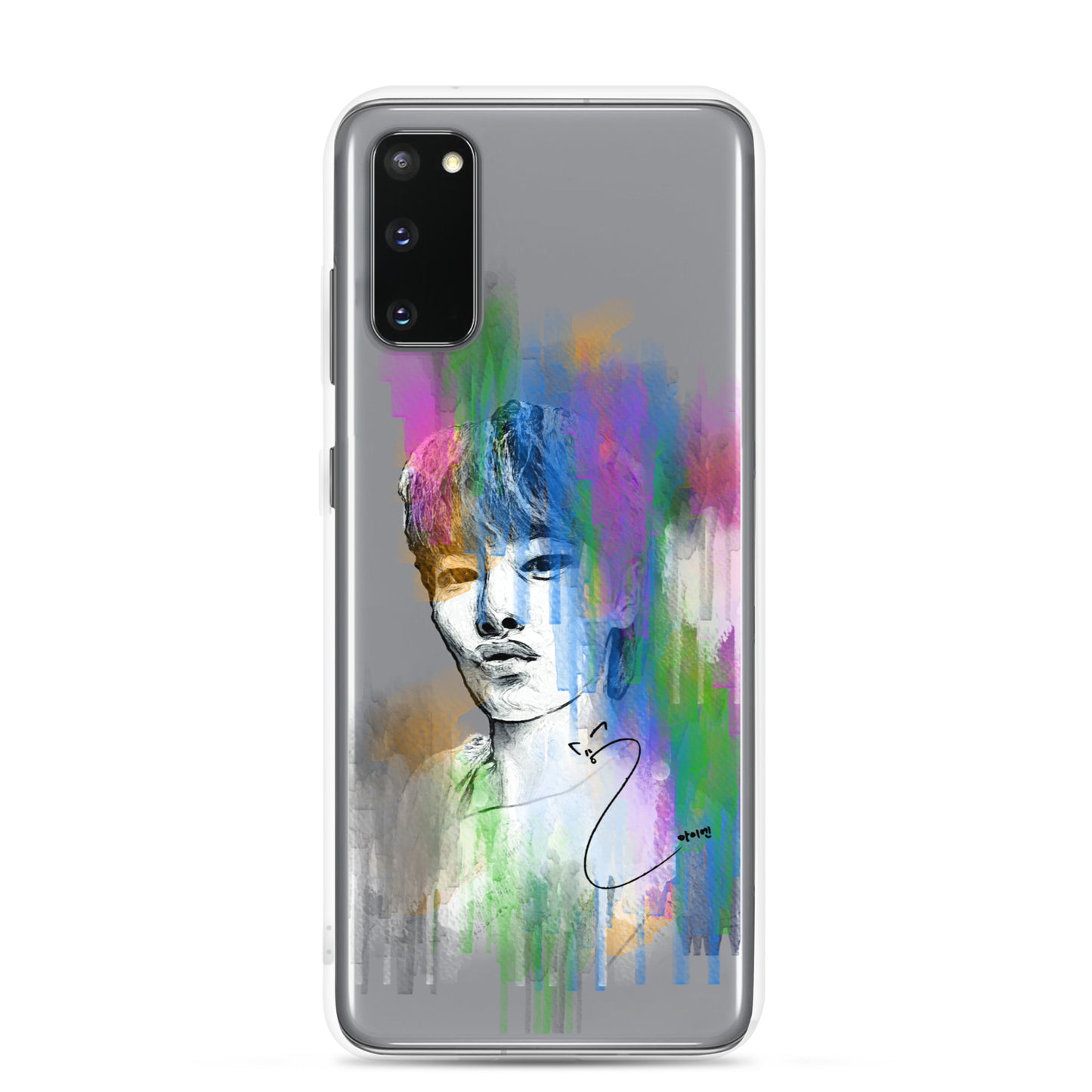 Stray Kids I.N, Yang Jeong-in Waterpaint portrait Samsung Case