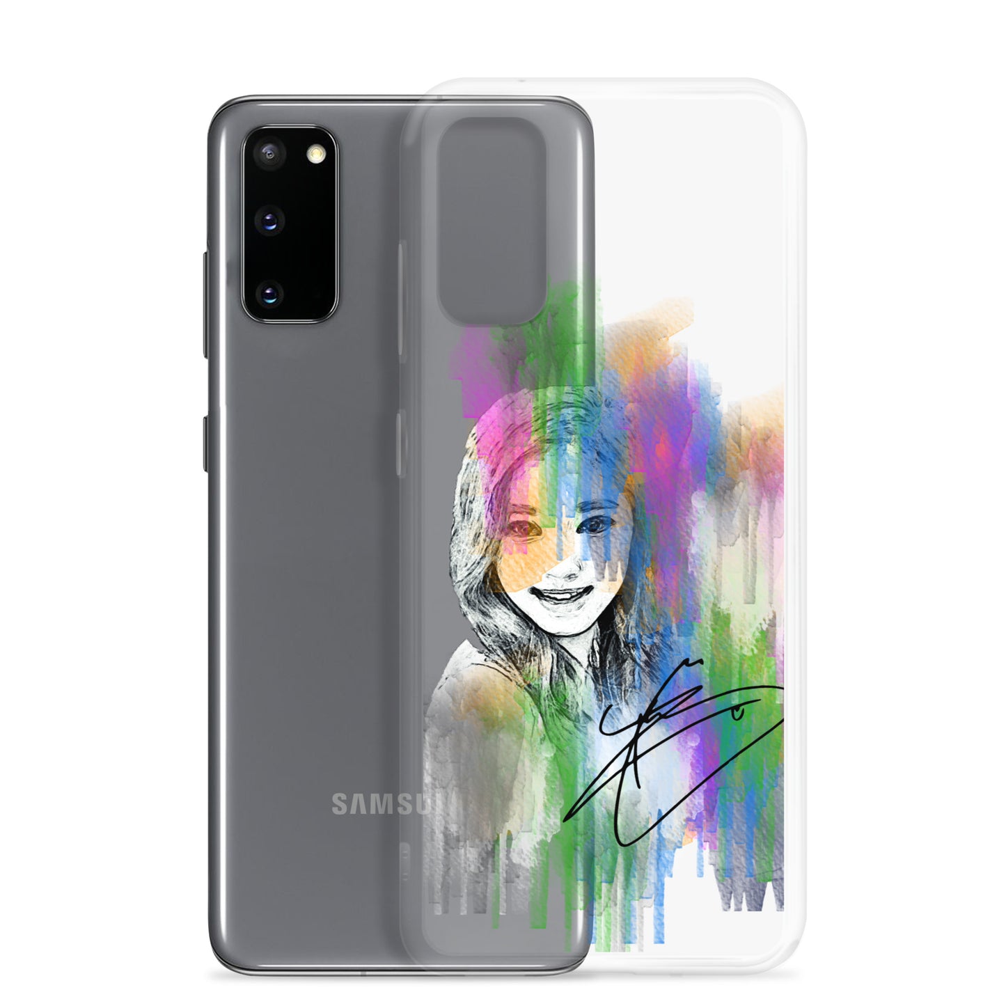 TWICE Tzuyu, Chou Tzu-yu Waterpaint portrait Samsung Case