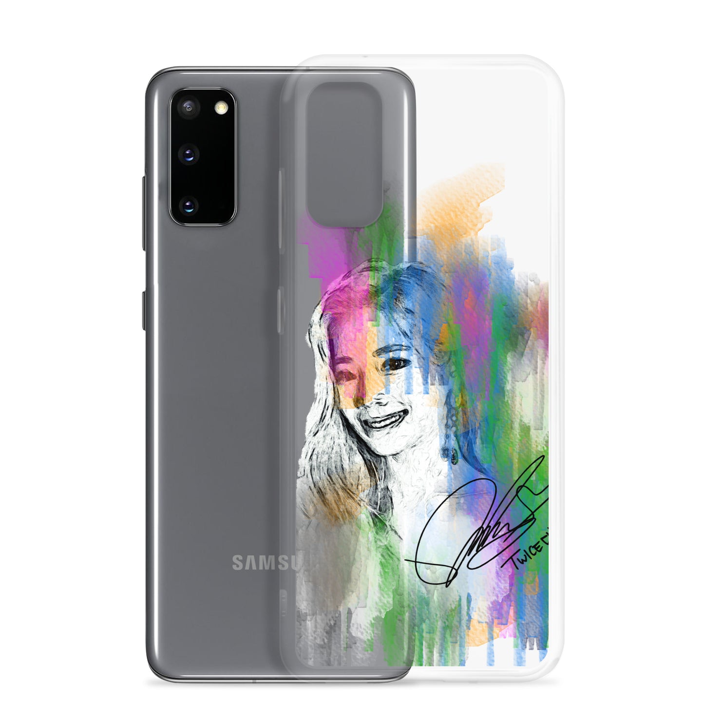 TWICE Dahyun, Kim Da Hyun Waterpaint portrait Samsung Case