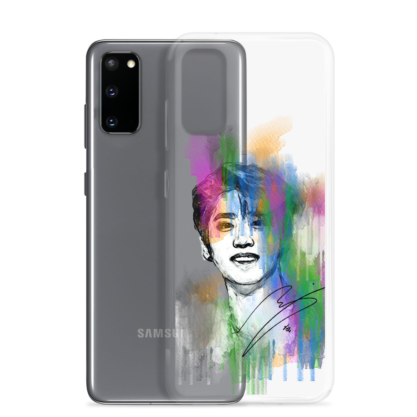 Stray Kids Han, Han Ji-sung Waterpaint portrait Samsung Case