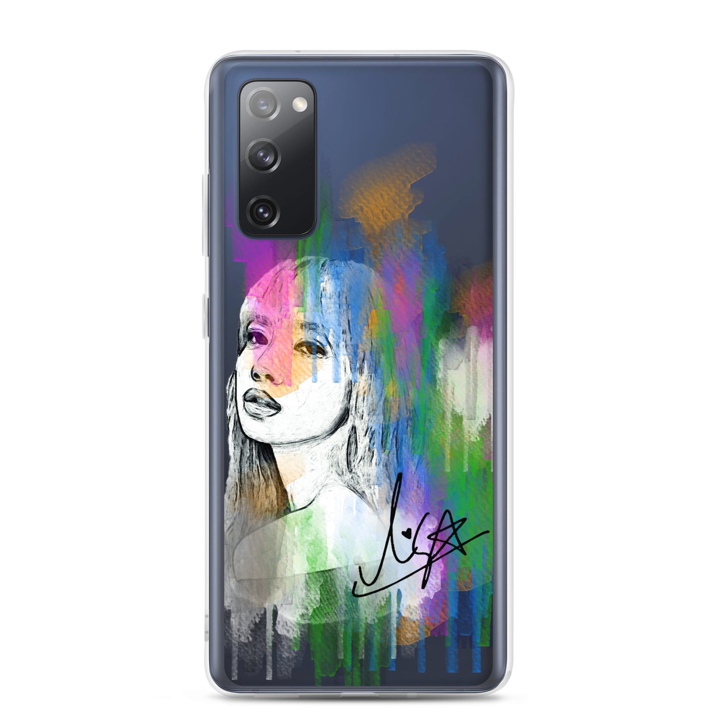 BLACKPINK Lisa, Lalisa Manobal Waterpaint portrait Samsung Case