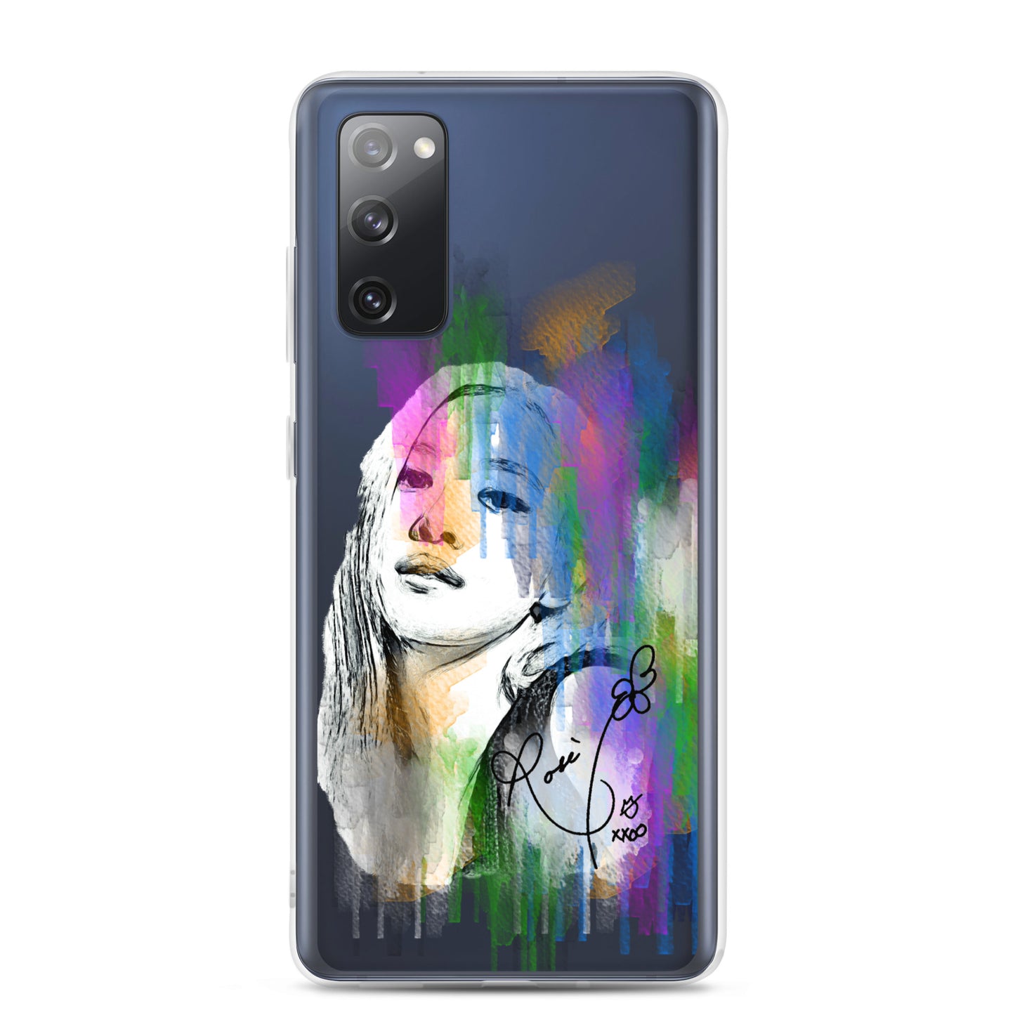 BLACKPINK Rosé, Roseanne Park Waterpaint portrait Samsung Case