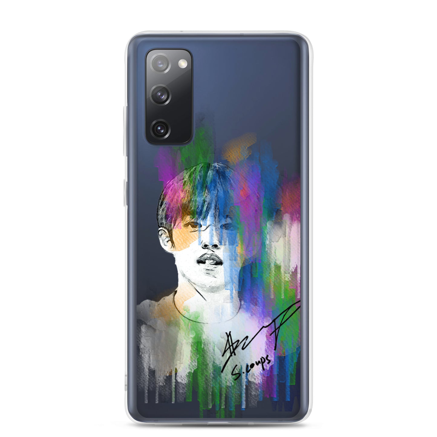 SEVENTEEN S.Coups, Choi Seung Cheol Waterpaint portrait Samsung Case