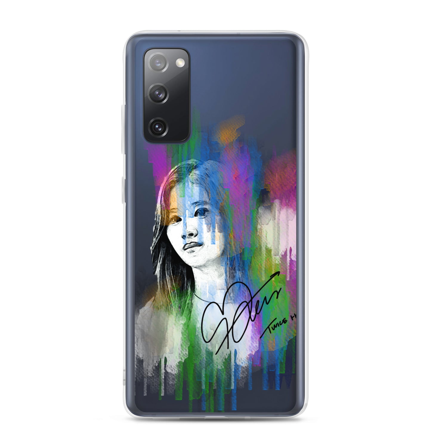 TWICE Sana, Minatozaki Sana Waterpaint portrait Samsung Case