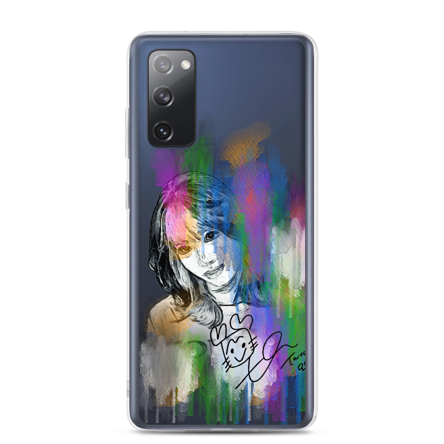 TWICE Momo , Hirai Momo Waterpaint portrait Samsung Case