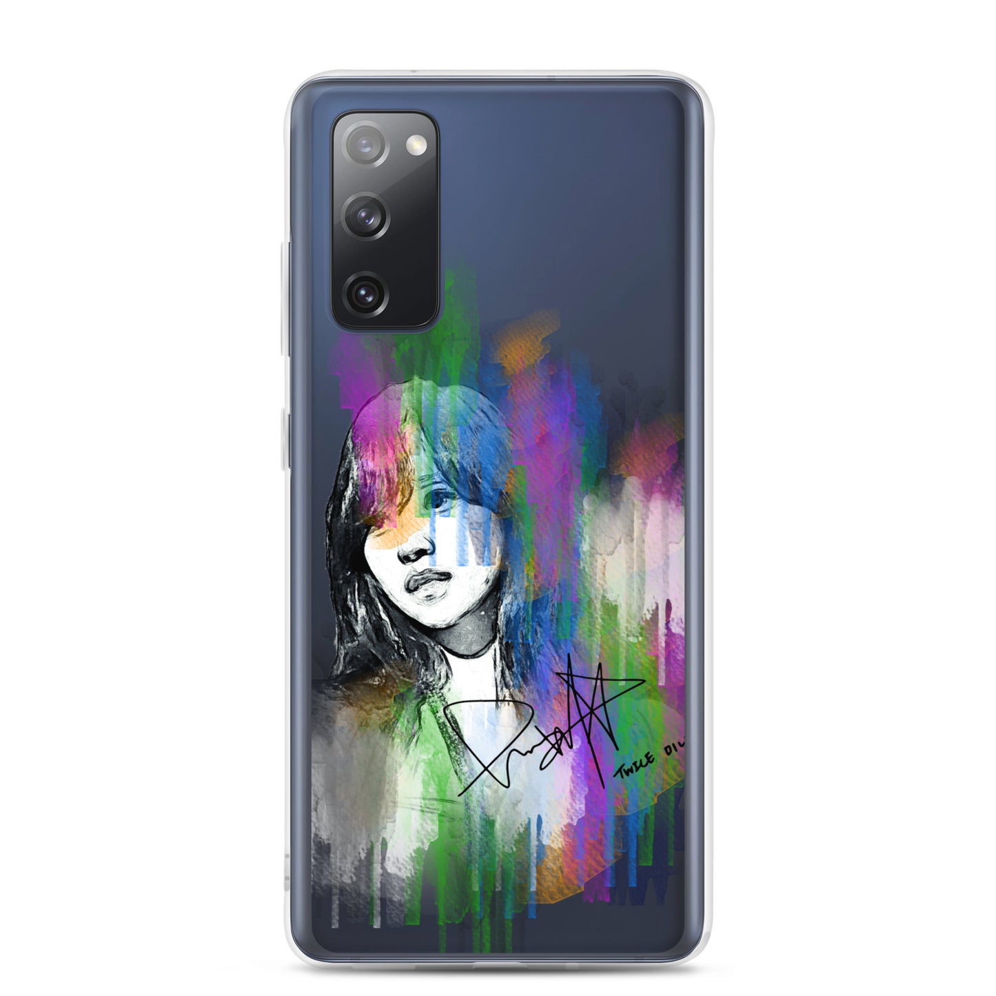 TWICE Mina, Mina Sharon Myoi Waterpaint portrait Samsung Case