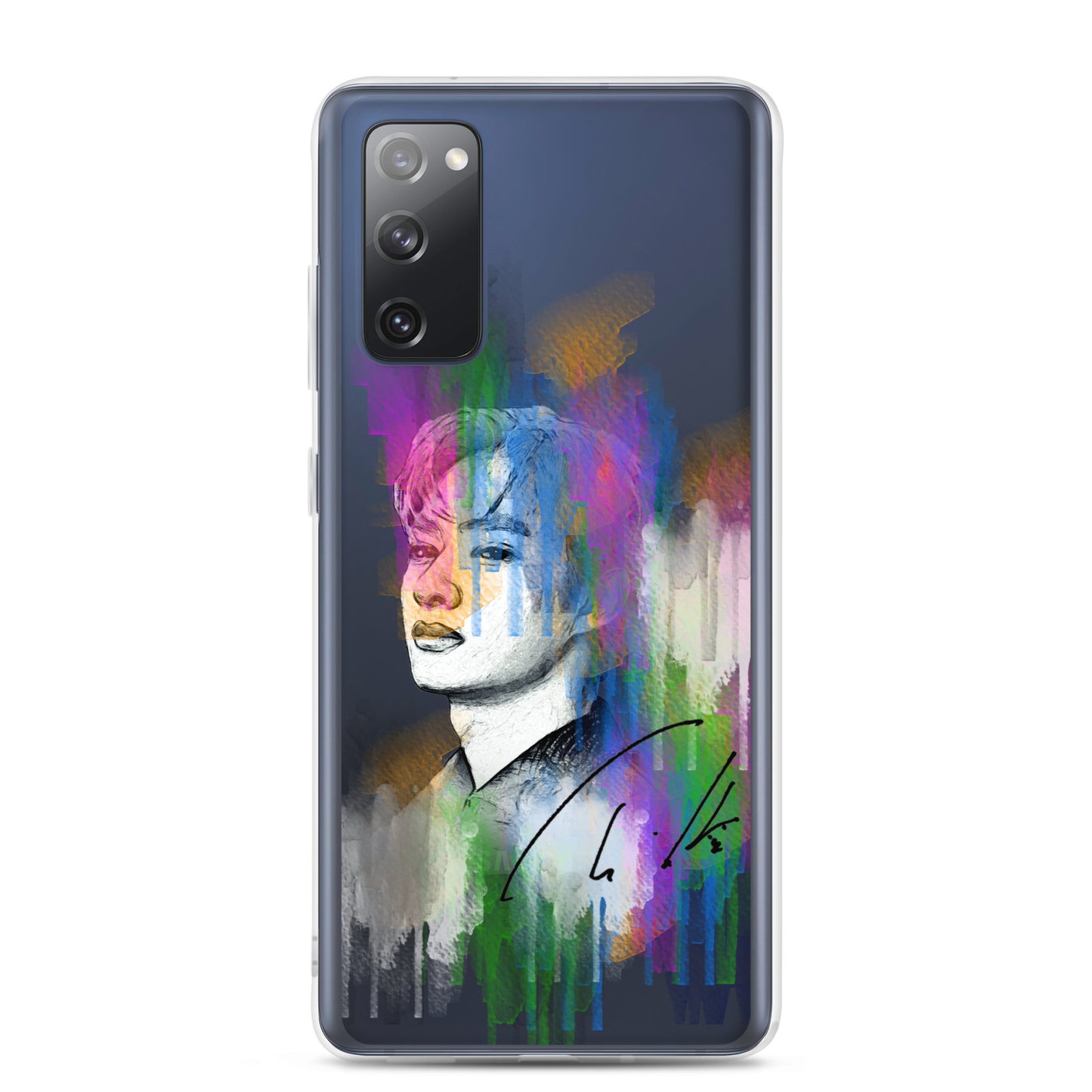 SEVENTEEN Jun, Wen Junhui Waterpaint portrait Samsung Case