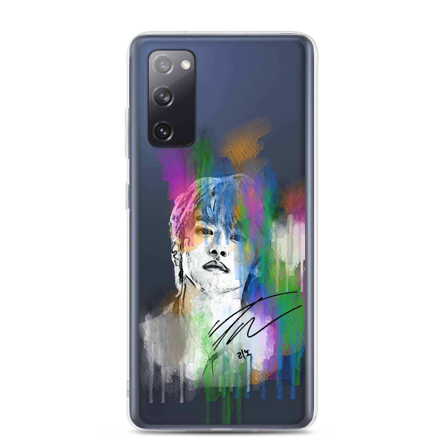 Stray Kids Lee Know, Lee Min-ho Waterpaint portrait Samsung Case