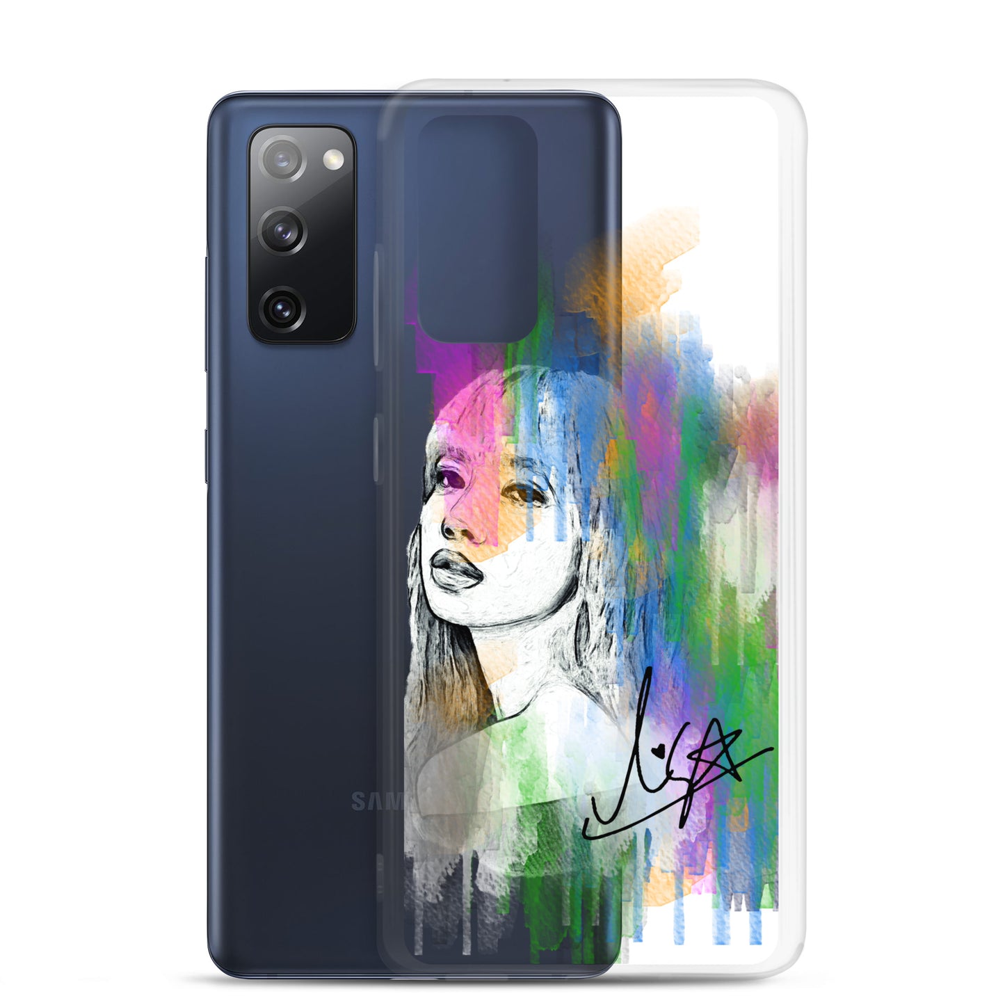 BLACKPINK Lisa, Lalisa Manobal Waterpaint portrait Samsung Case