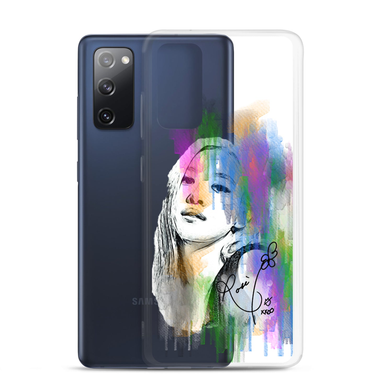 BLACKPINK Rosé, Roseanne Park Waterpaint portrait Samsung Case