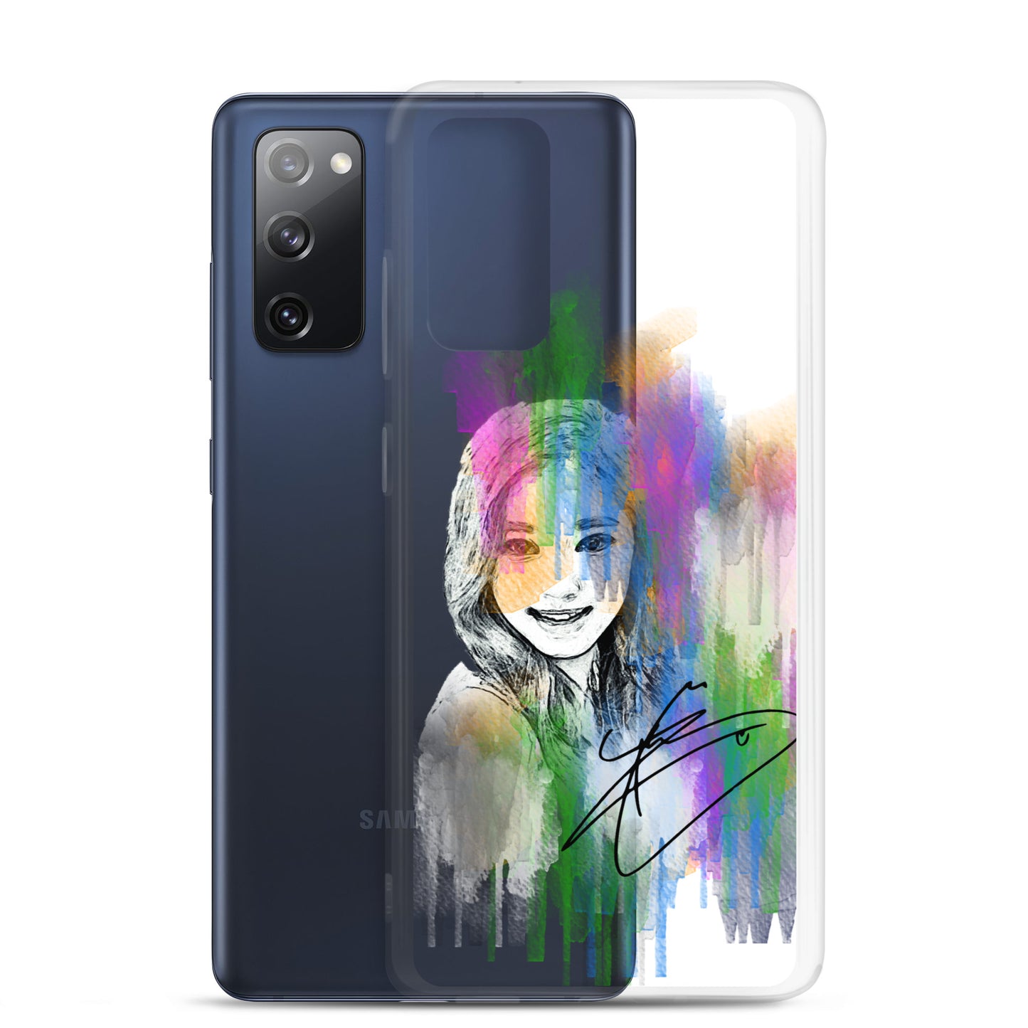 TWICE Tzuyu, Chou Tzu-yu Waterpaint portrait Samsung Case