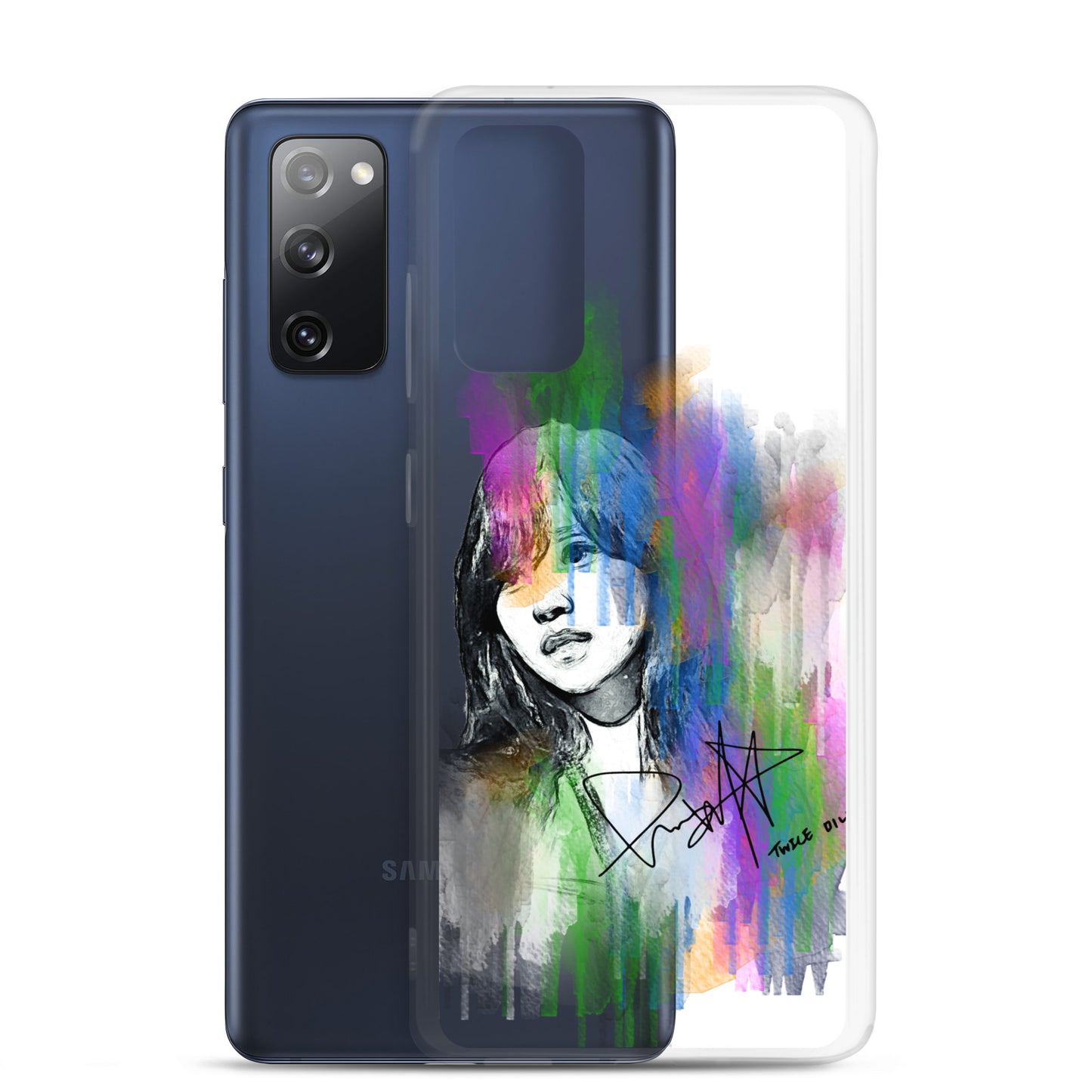 TWICE Mina, Mina Sharon Myoi Waterpaint portrait Samsung Case