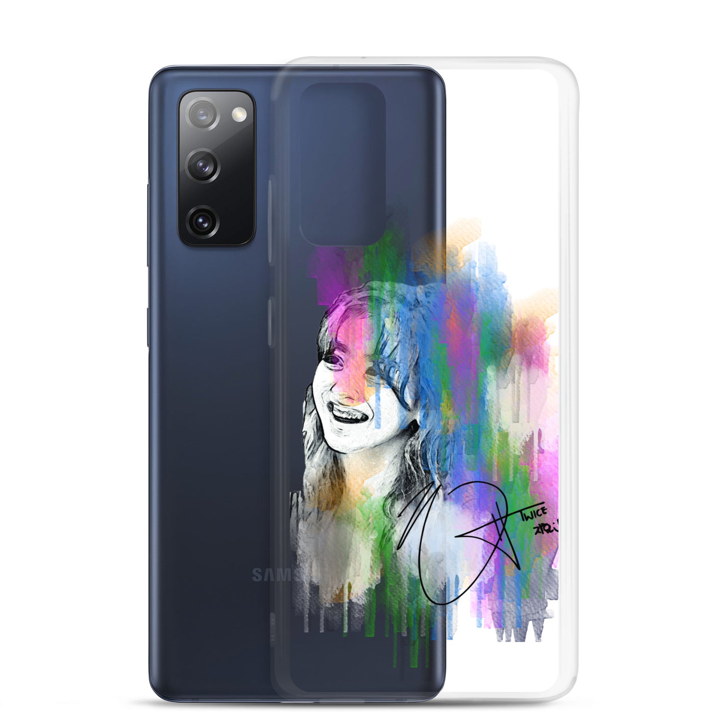 TWICE Jihyo, Park Ji-hyo Waterpaint portrait Samsung Case