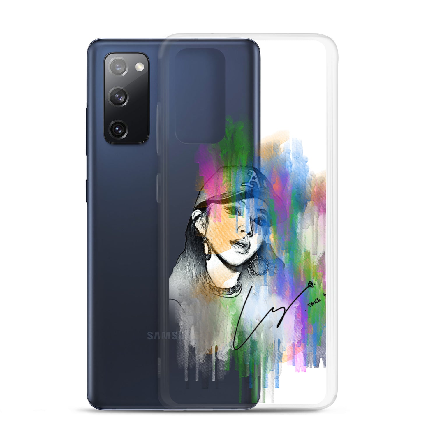 TWICE Chaeyoung, Son Chae-young Waterpaint portrait Samsung Case