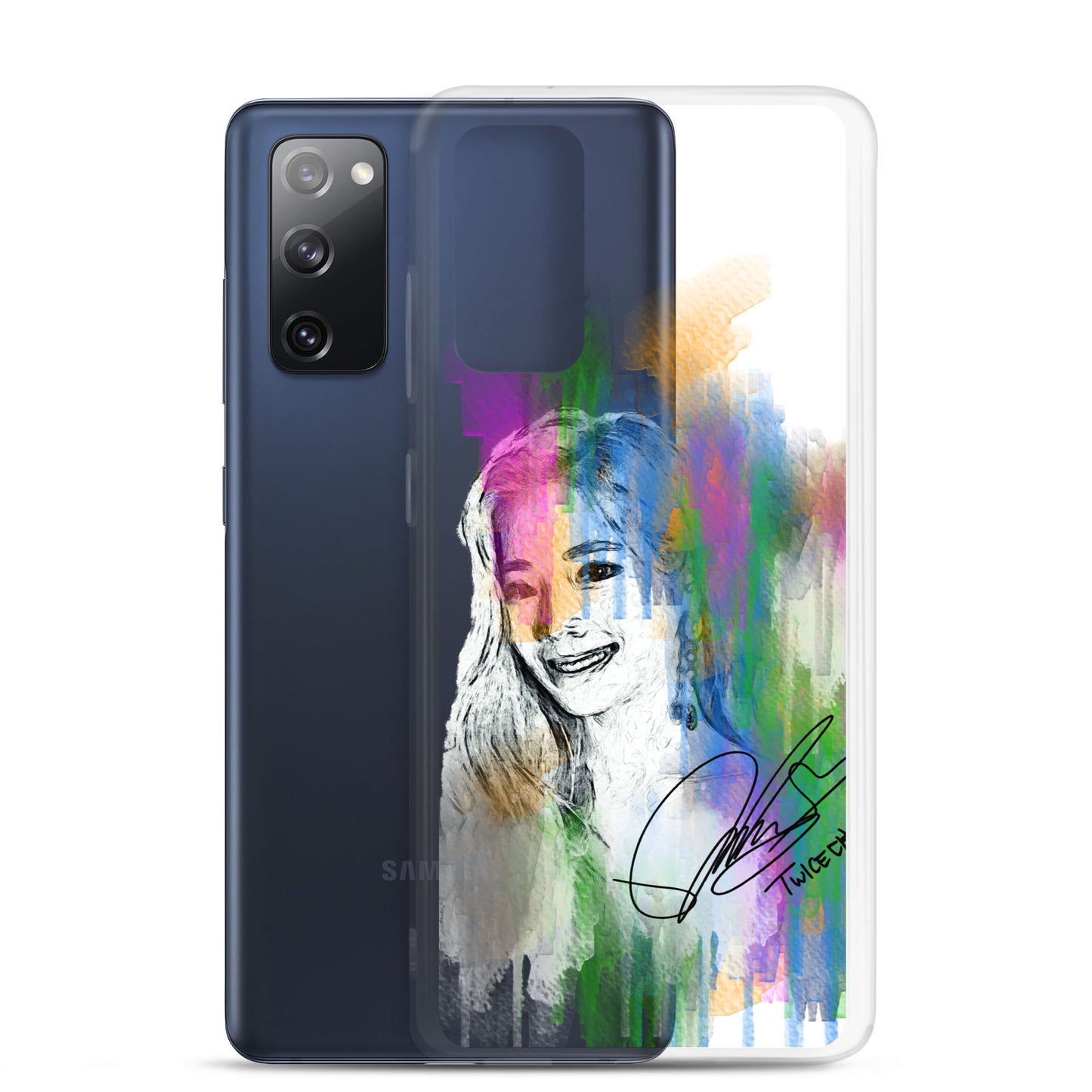 TWICE Dahyun, Kim Da Hyun Waterpaint portrait Samsung Case