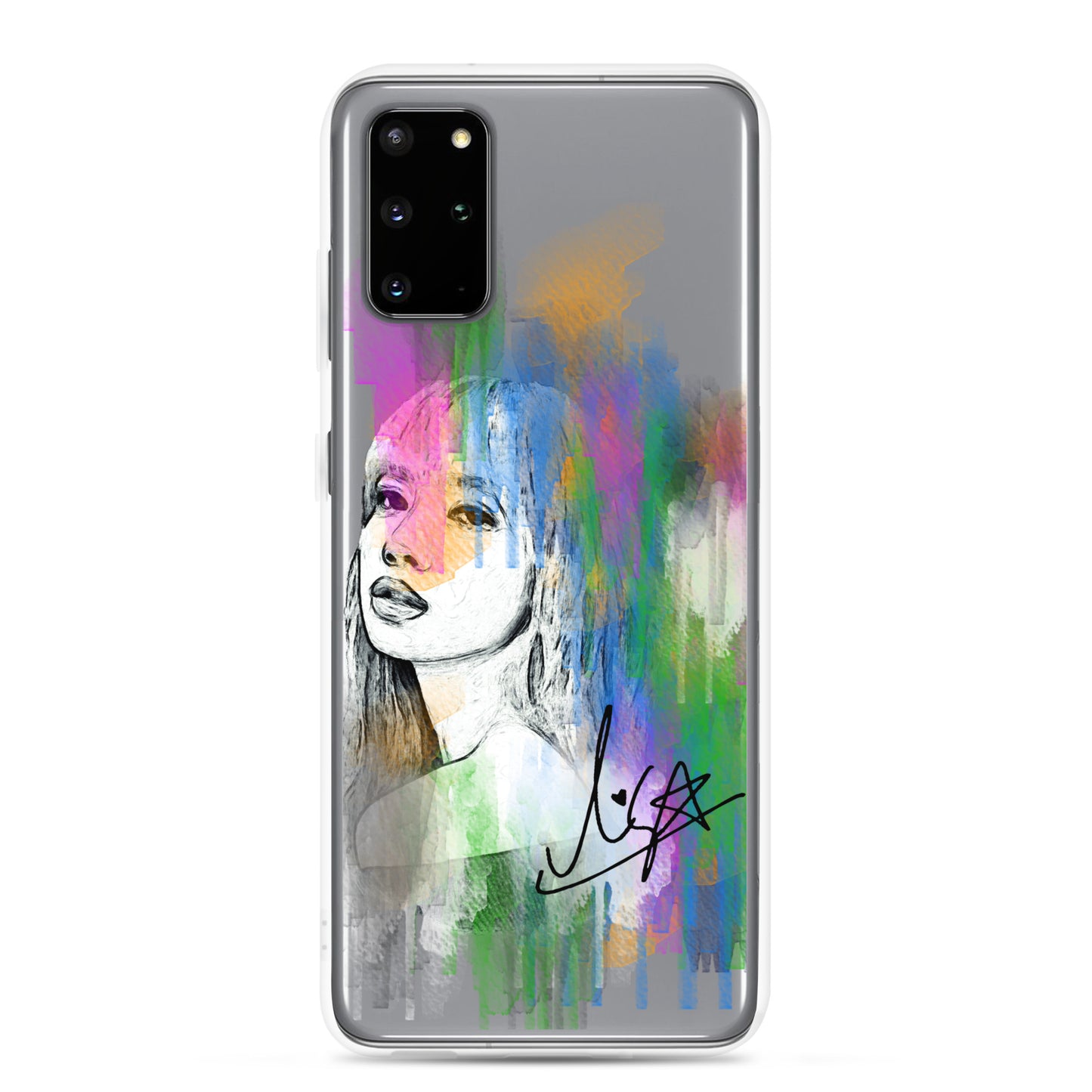 BLACKPINK Lisa, Lalisa Manobal Waterpaint portrait Samsung Case