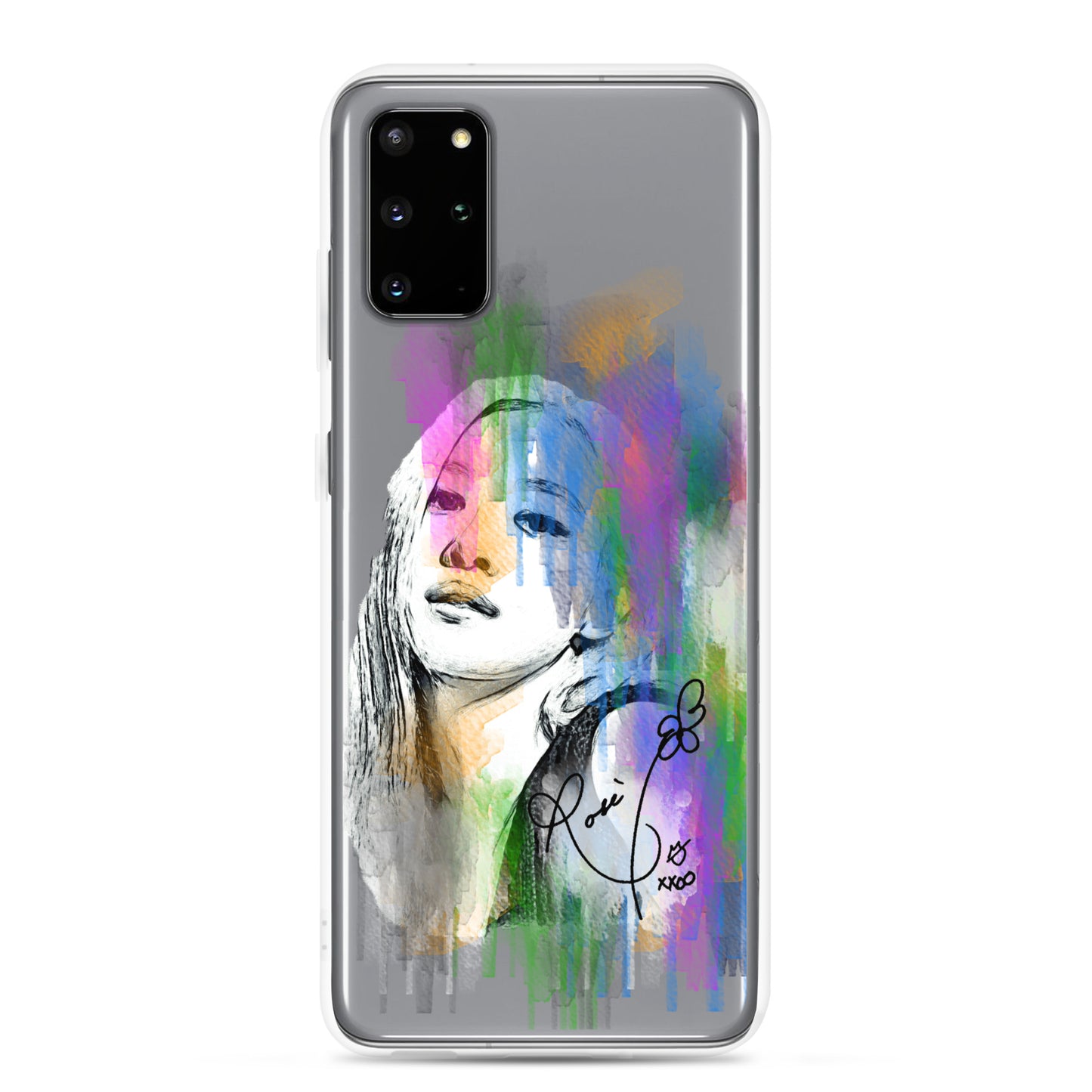 BLACKPINK Rosé, Roseanne Park Waterpaint portrait Samsung Case