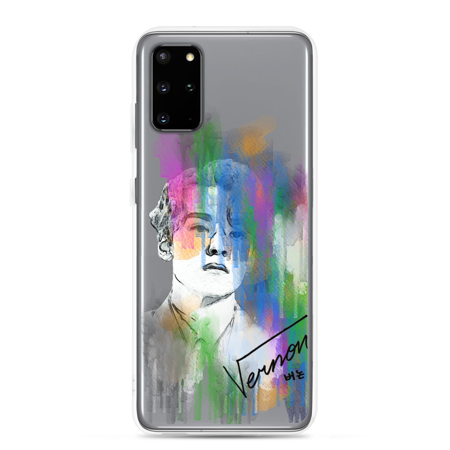 SEVENTEEN Vernon, Hansol Vernon Chwe Waterpaint portrait Samsung Case