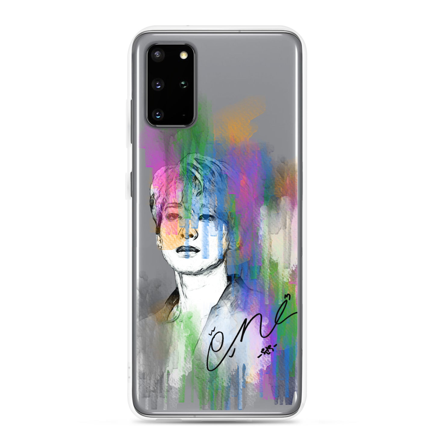 SEVENTEEN Wonwoo, Jeon Won-woo Waterpaint portrait Samsung Case