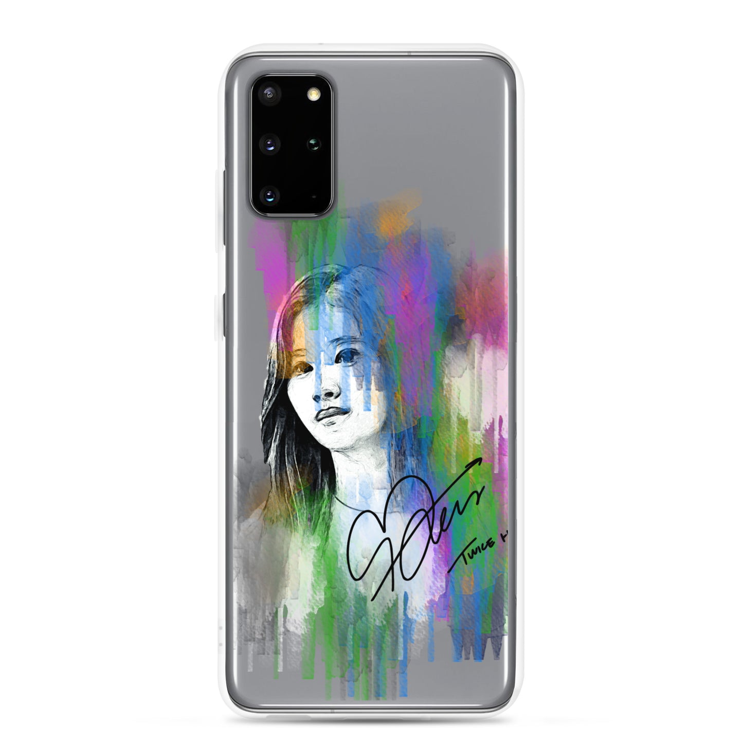 TWICE Sana, Minatozaki Sana Waterpaint portrait Samsung Case