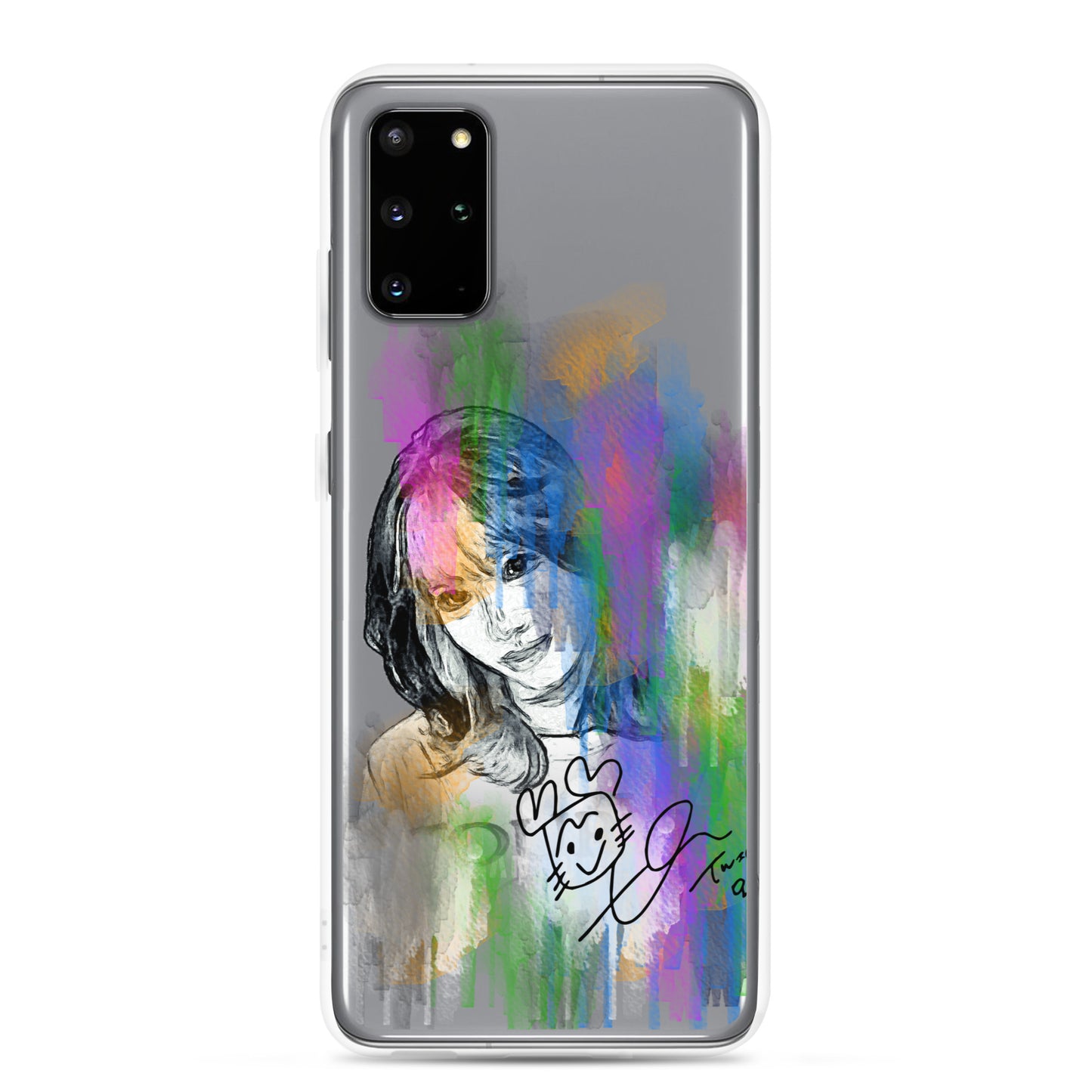 TWICE Momo , Hirai Momo Waterpaint portrait Samsung Case