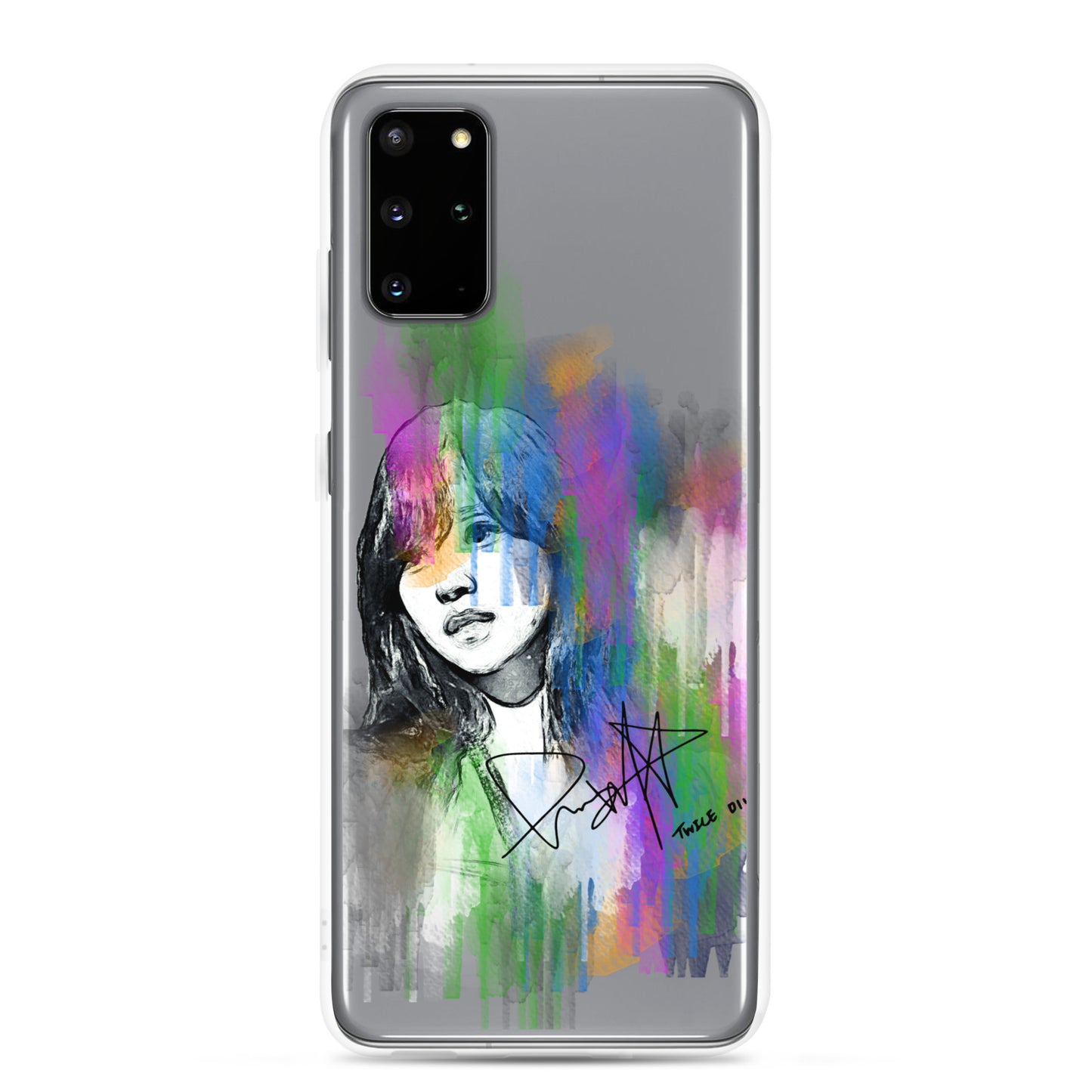 TWICE Mina, Mina Sharon Myoi Waterpaint portrait Samsung Case