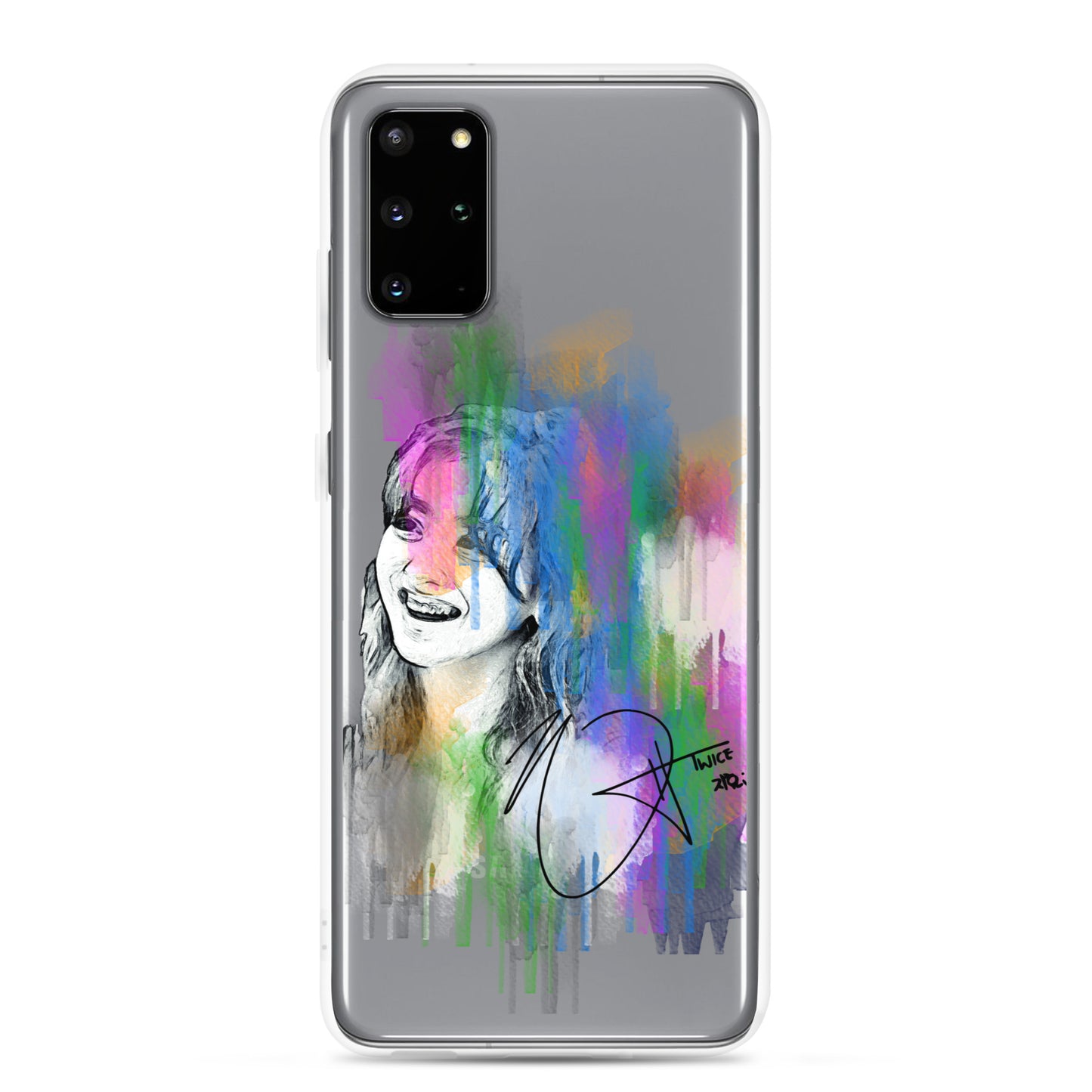 TWICE Jihyo, Park Ji-hyo Waterpaint portrait Samsung Case