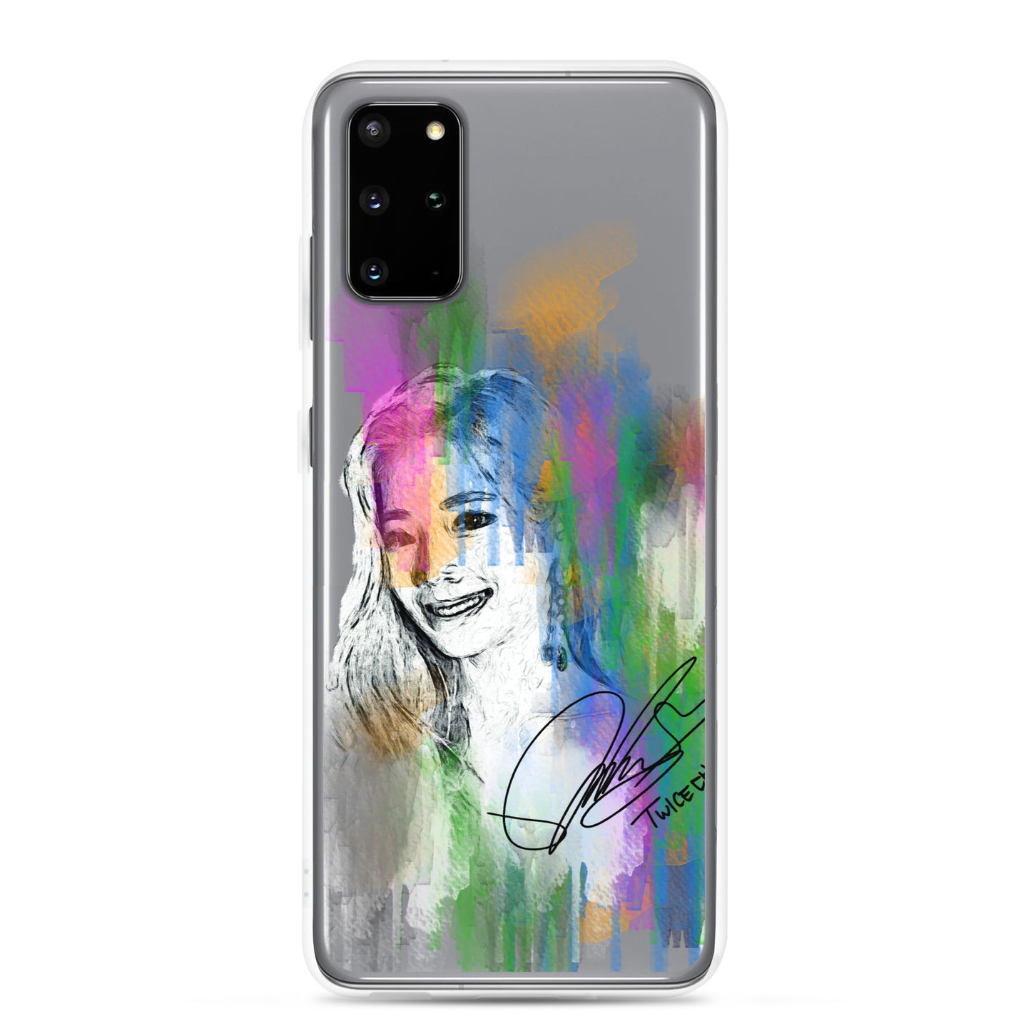 TWICE Dahyun, Kim Da Hyun Waterpaint portrait Samsung Case