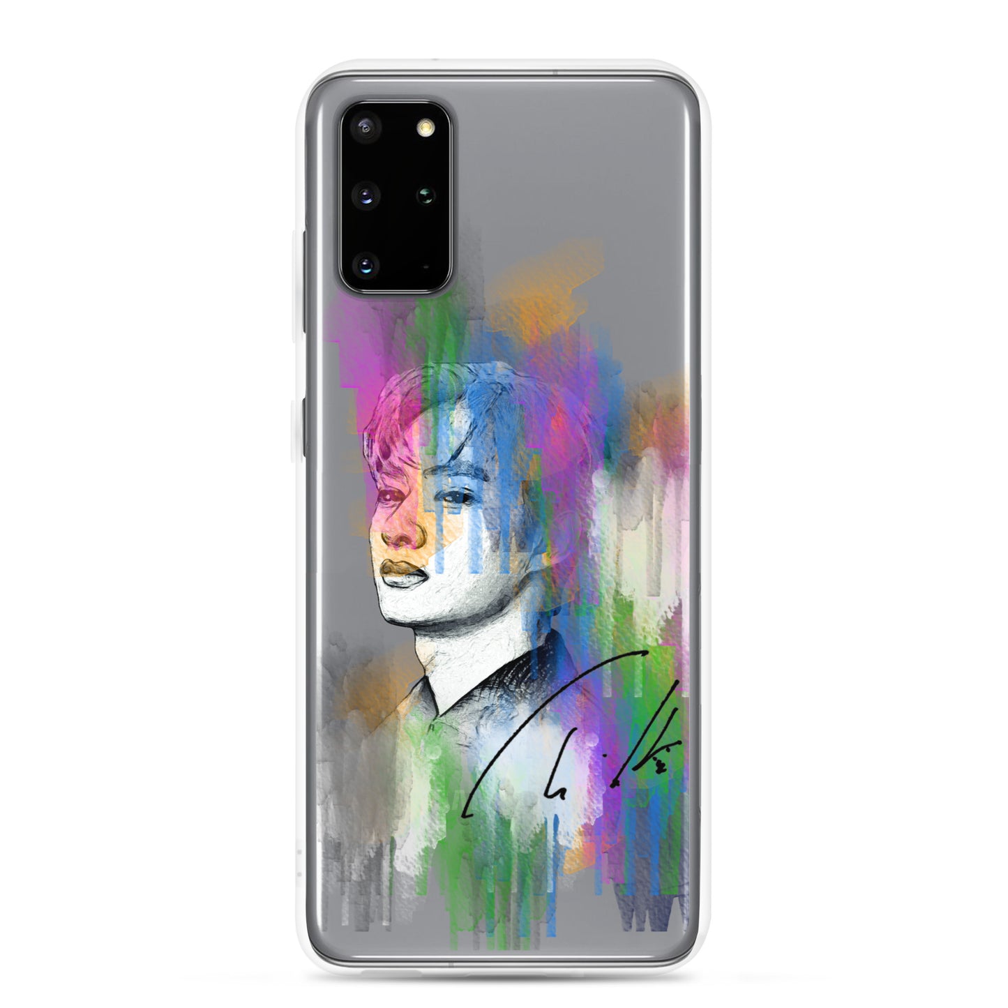 SEVENTEEN Jun, Wen Junhui Waterpaint portrait Samsung Case