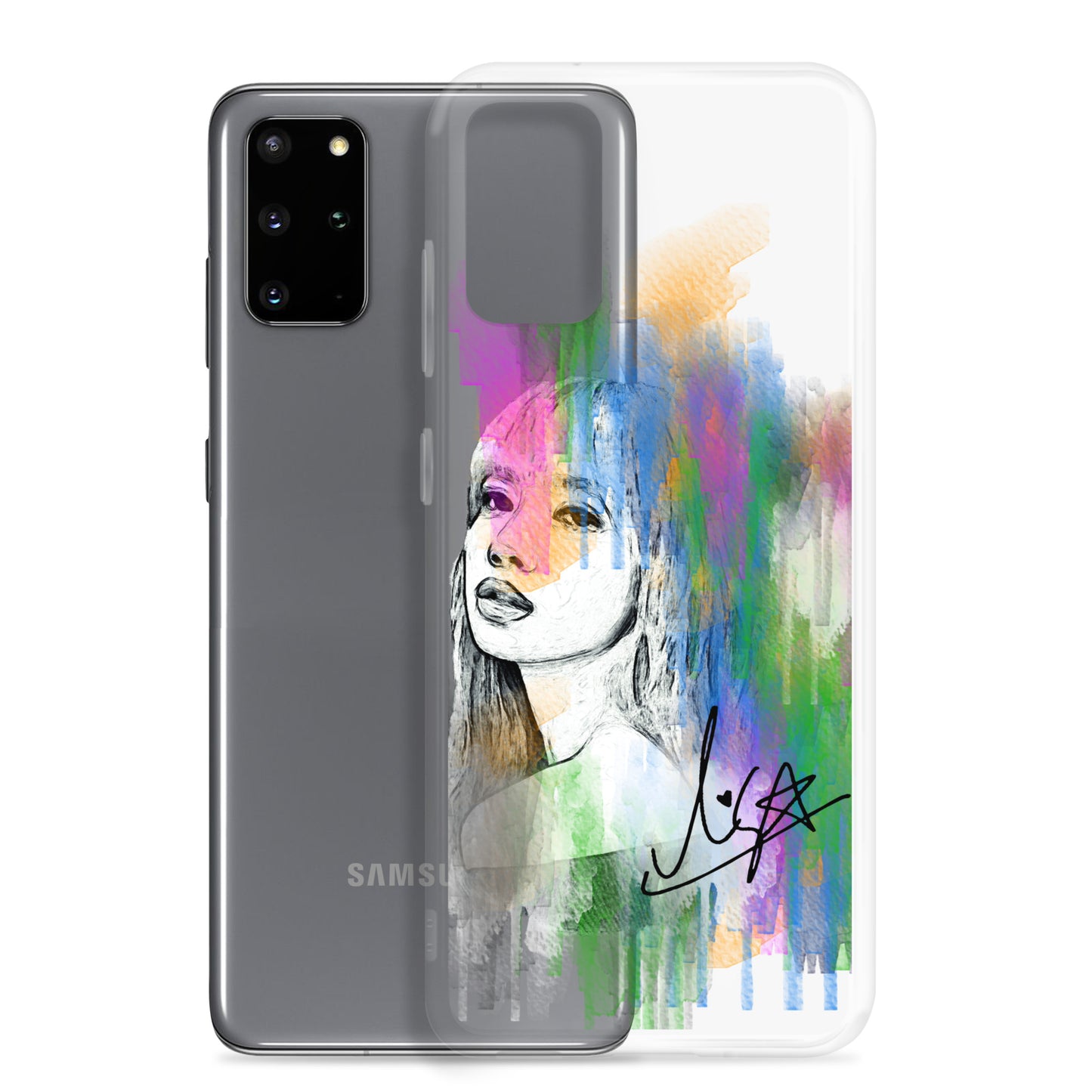 BLACKPINK Lisa, Lalisa Manobal Waterpaint portrait Samsung Case