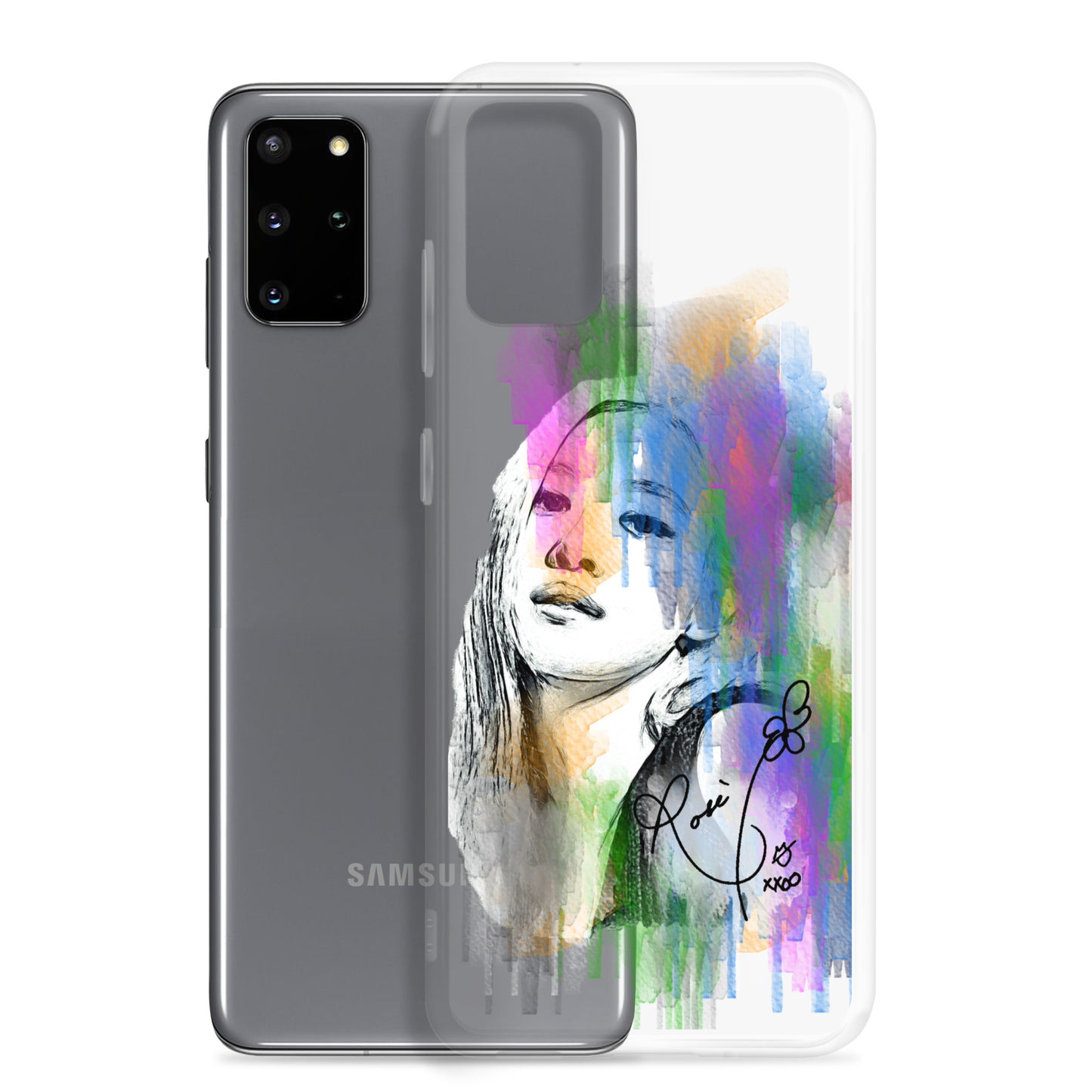 BLACKPINK Rosé, Roseanne Park Waterpaint portrait Samsung Case