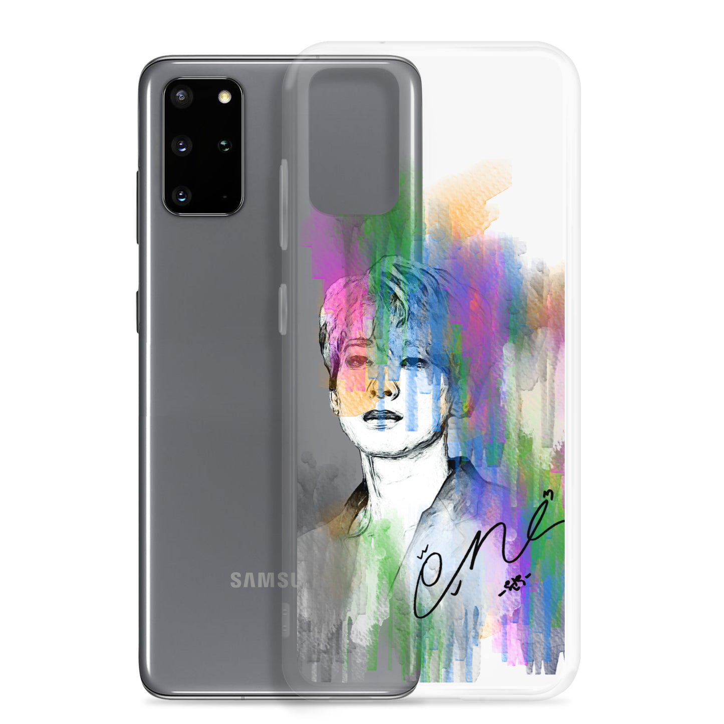 SEVENTEEN Wonwoo, Jeon Won-woo Waterpaint portrait Samsung Case