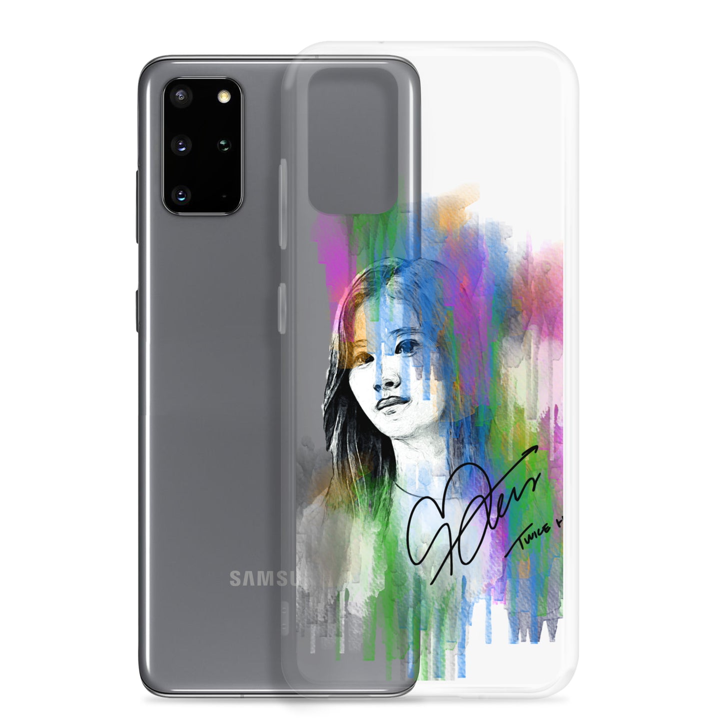 TWICE Sana, Minatozaki Sana Waterpaint portrait Samsung Case