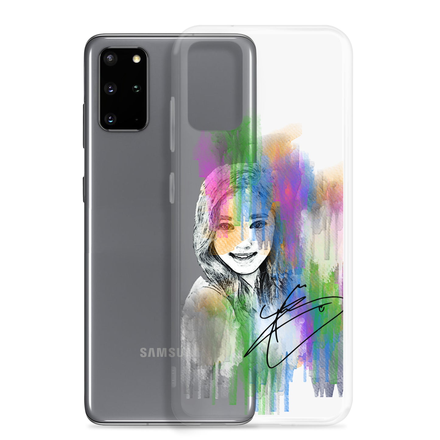 TWICE Tzuyu, Chou Tzu-yu Waterpaint portrait Samsung Case