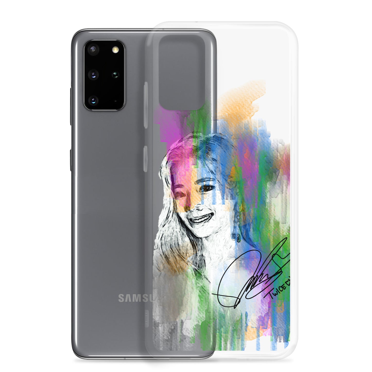 TWICE Dahyun, Kim Da Hyun Waterpaint portrait Samsung Case