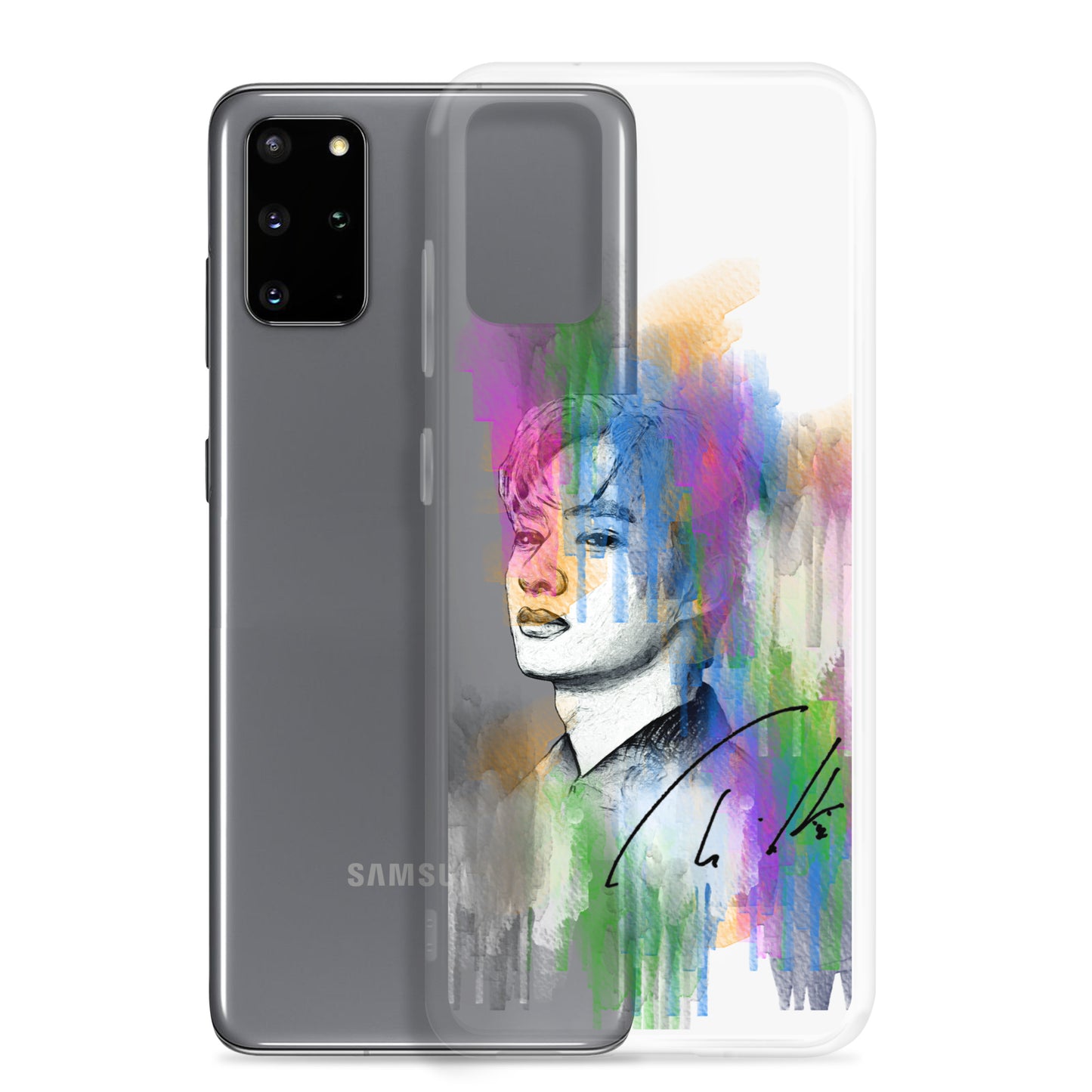 SEVENTEEN Jun, Wen Junhui Waterpaint portrait Samsung Case