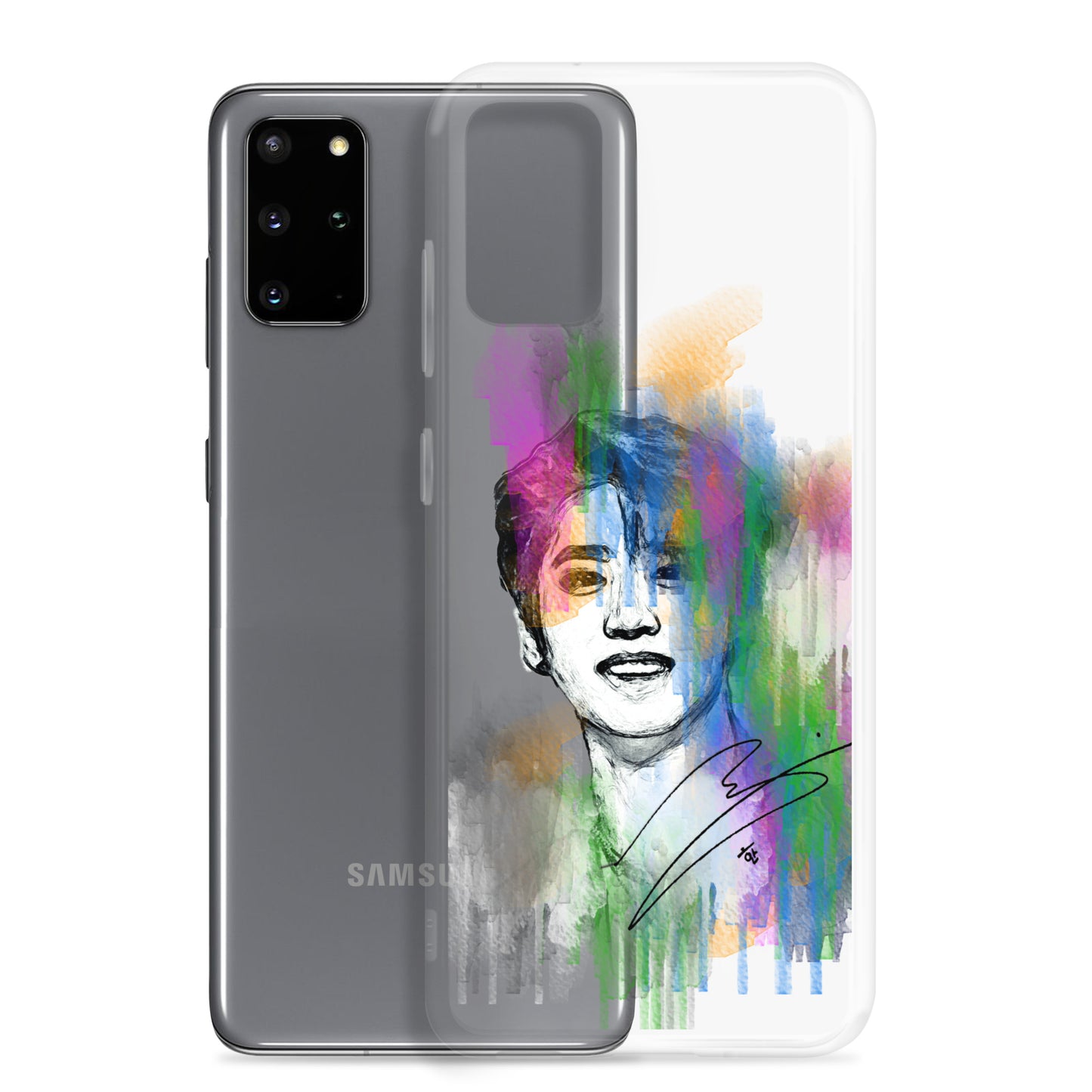 Stray Kids Han, Han Ji-sung Waterpaint portrait Samsung Case