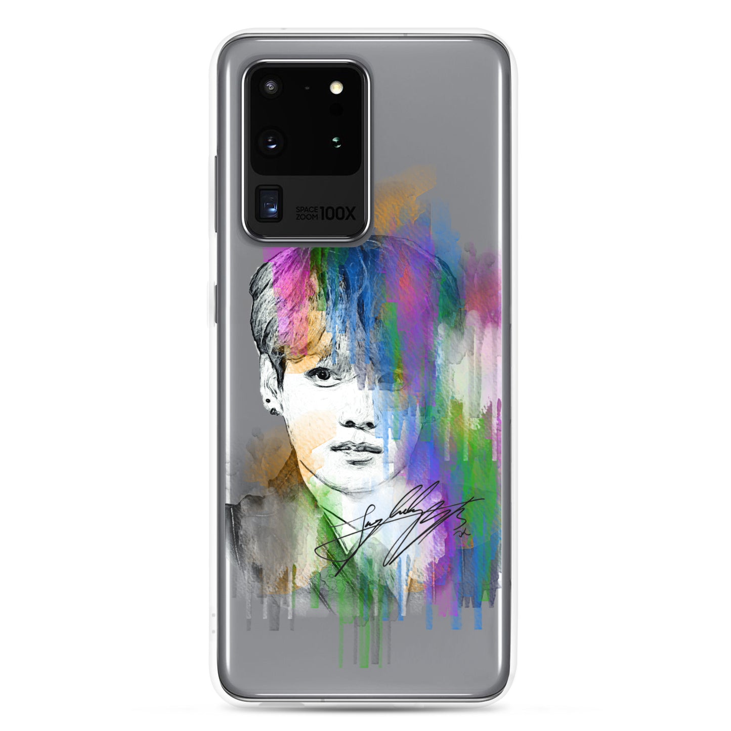 BTS Jungkook, Jeon Jung-kook Waterpaint portrait Samsung Case