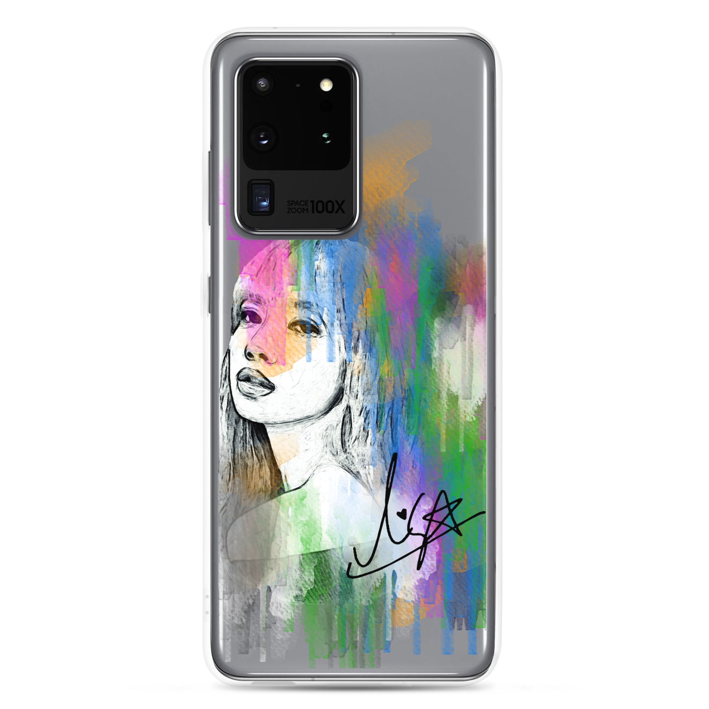 BLACKPINK Lisa, Lalisa Manobal Waterpaint portrait Samsung Case