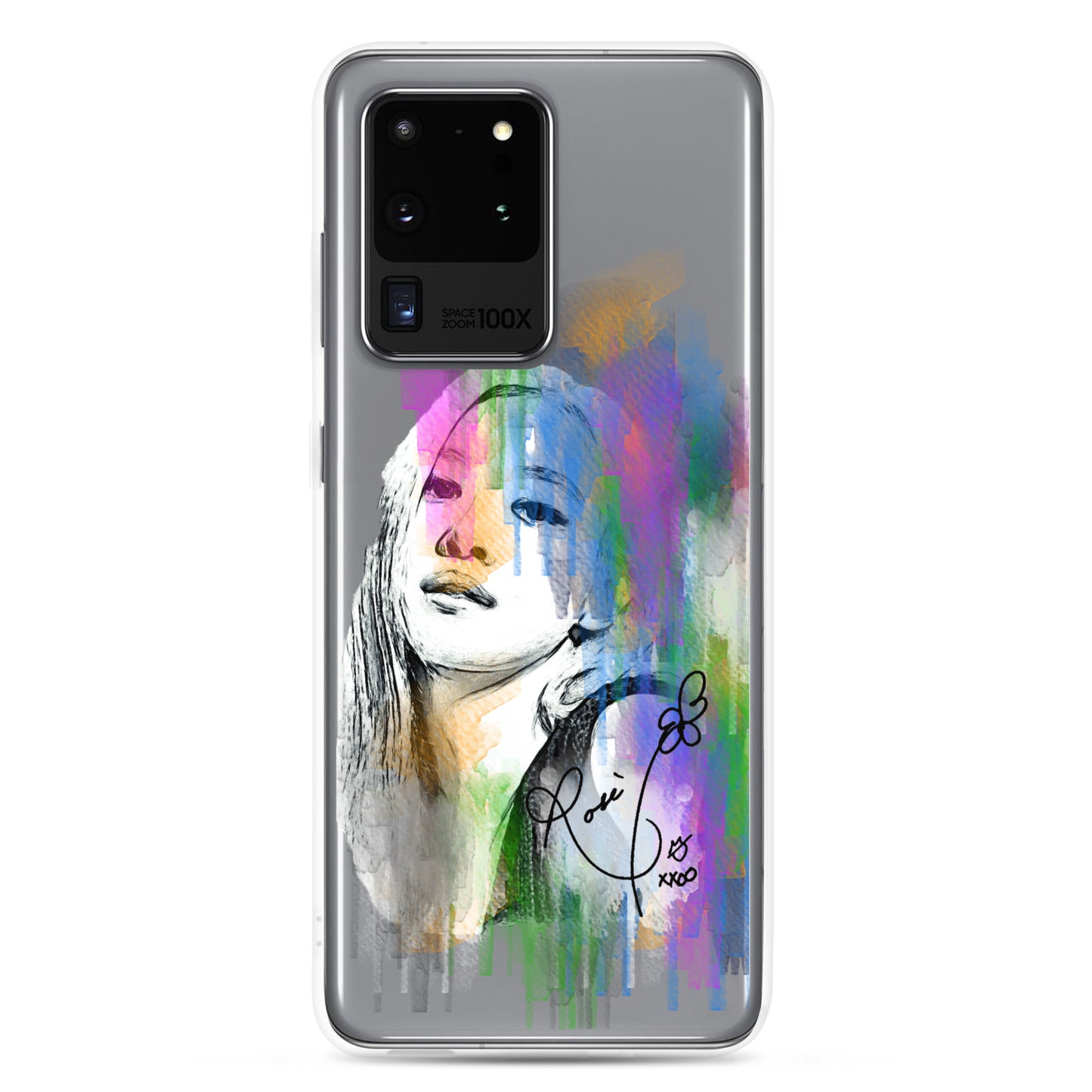 BLACKPINK Rosé, Roseanne Park Waterpaint portrait Samsung Case