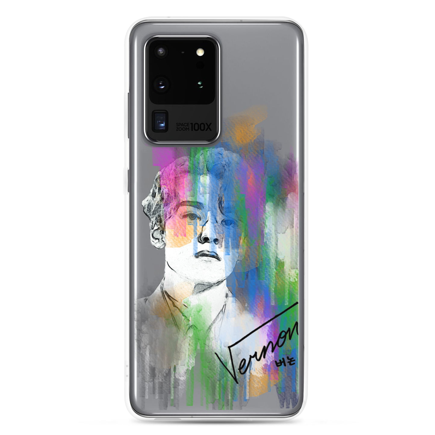 SEVENTEEN Vernon, Hansol Vernon Chwe Waterpaint portrait Samsung Case