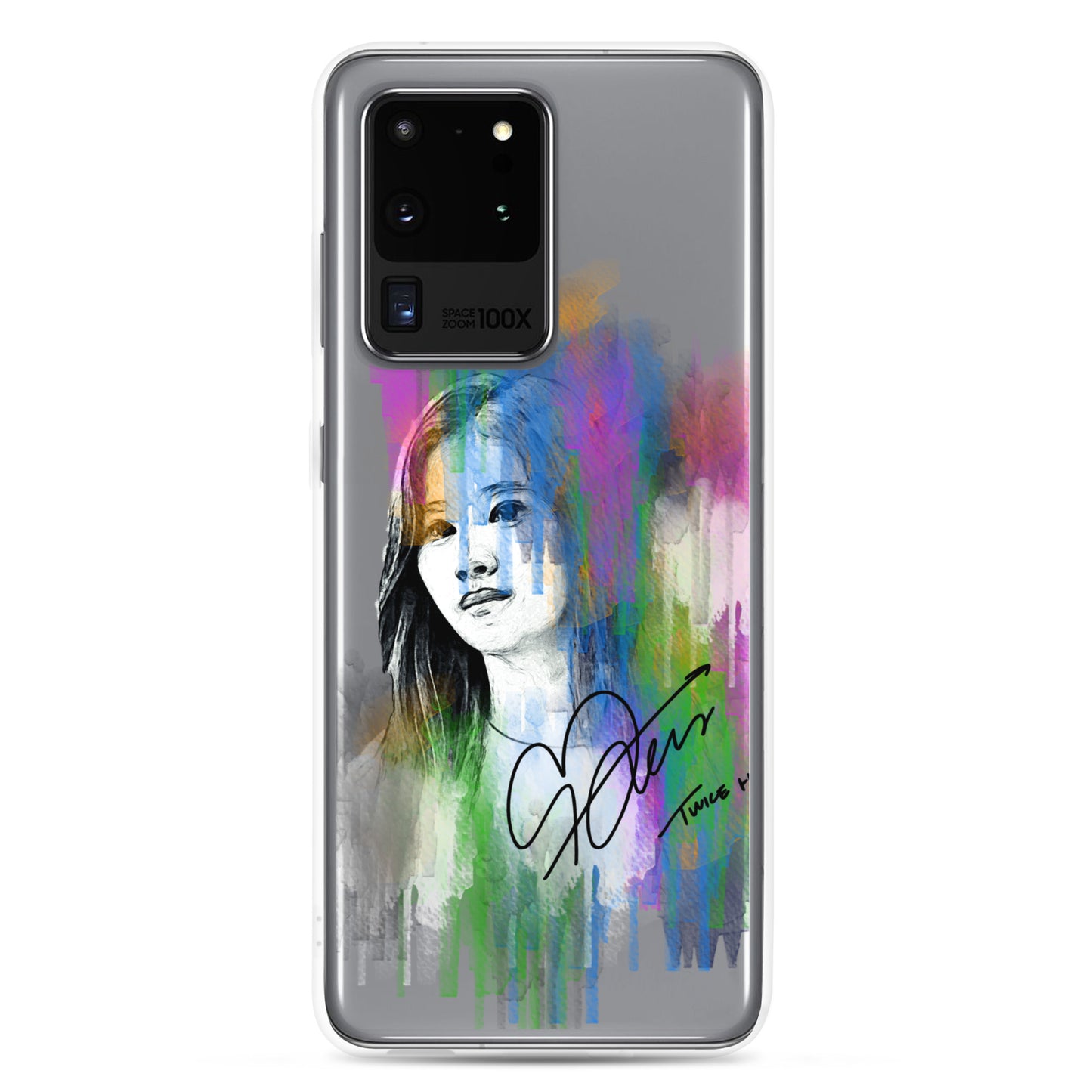 TWICE Sana, Minatozaki Sana Waterpaint portrait Samsung Case