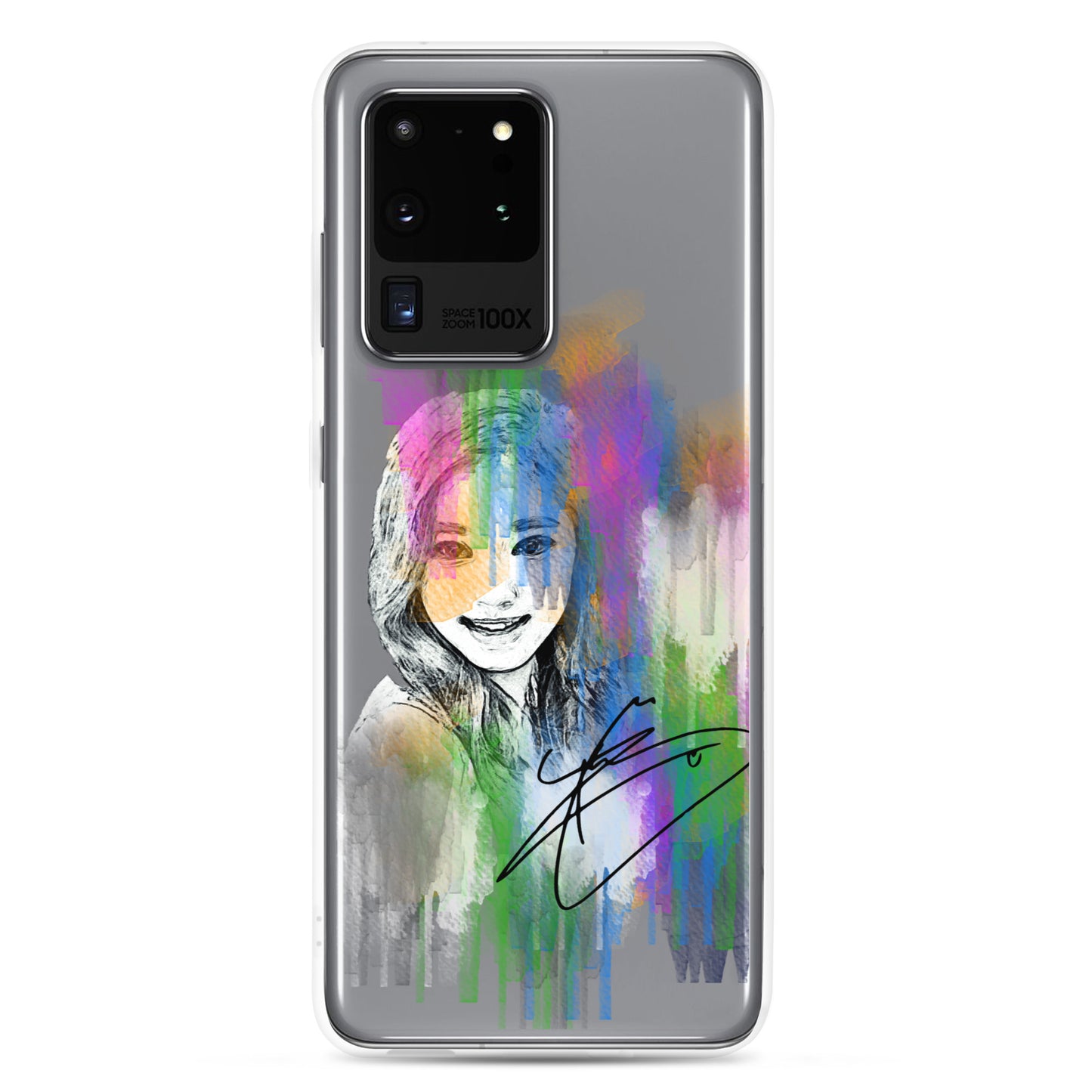 TWICE Tzuyu, Chou Tzu-yu Waterpaint portrait Samsung Case