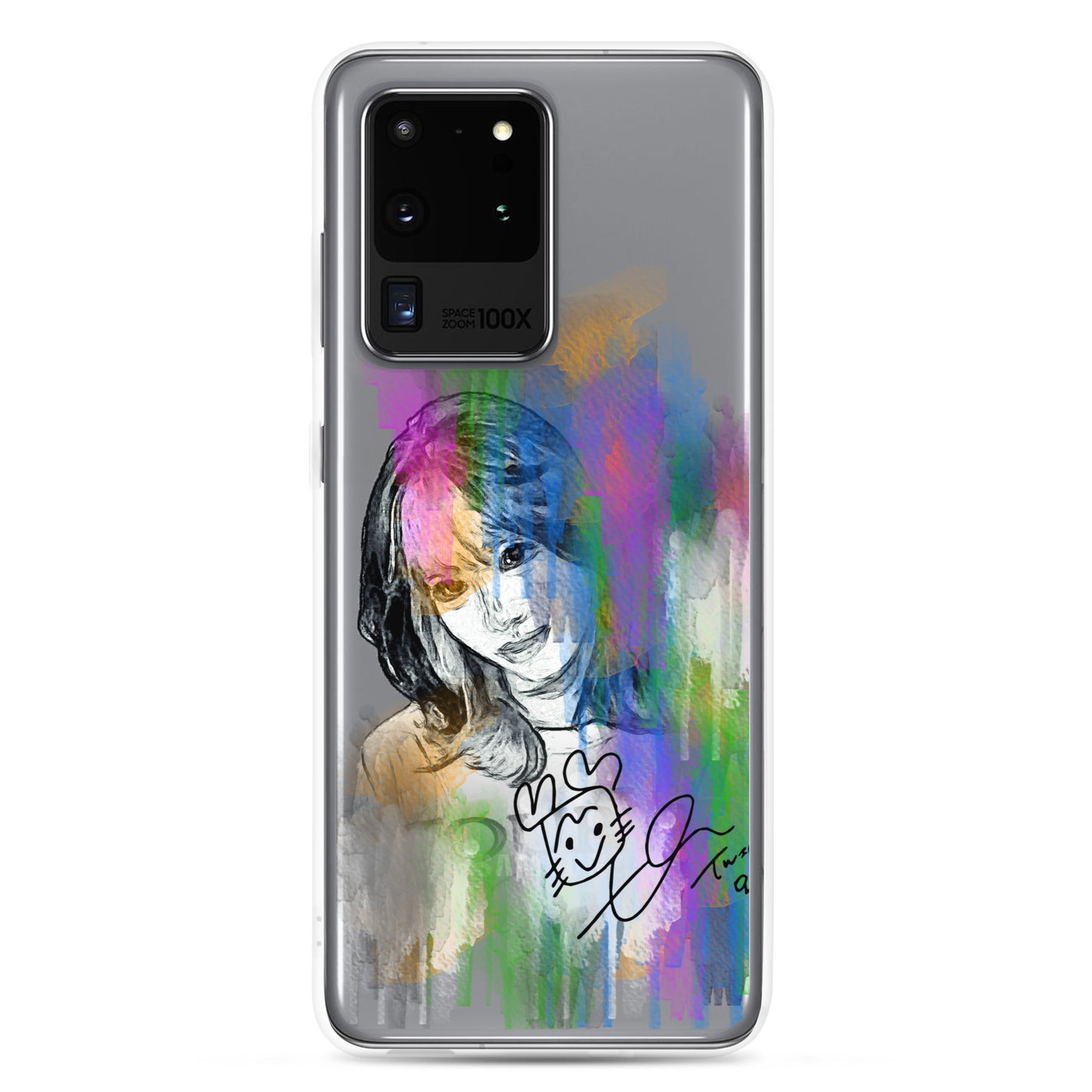 TWICE Momo , Hirai Momo Waterpaint portrait Samsung Case