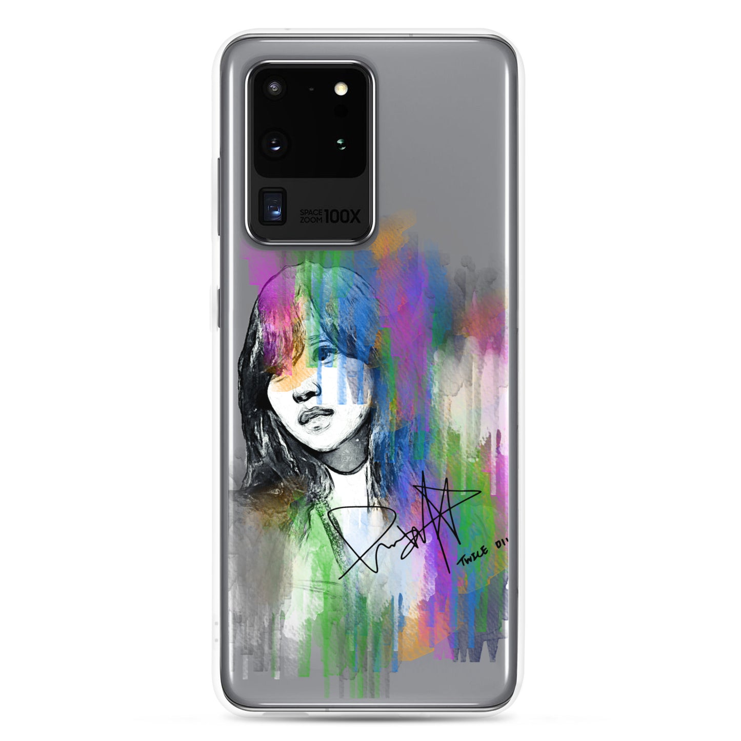 TWICE Mina, Mina Sharon Myoi Waterpaint portrait Samsung Case