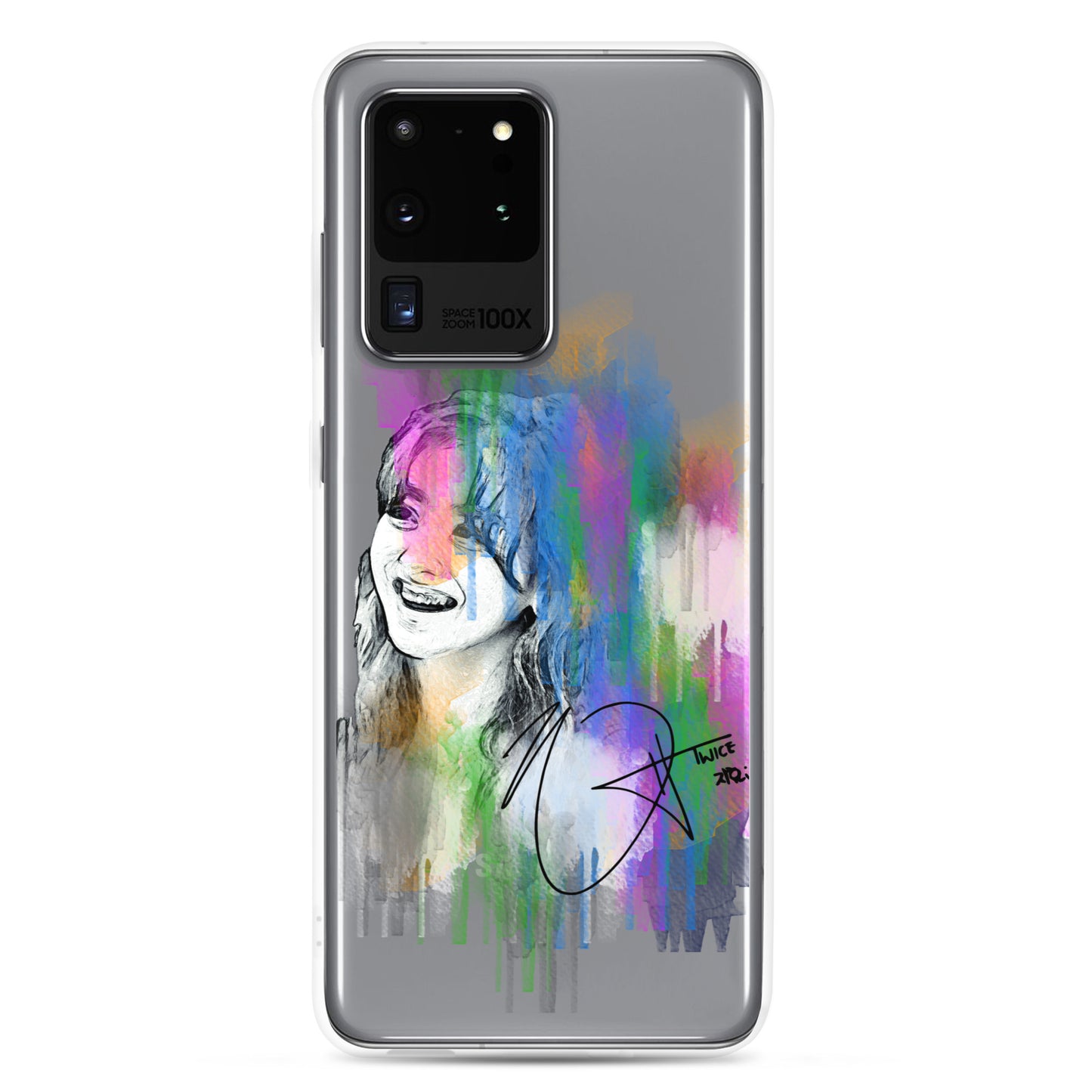 TWICE Jihyo, Park Ji-hyo Waterpaint portrait Samsung Case