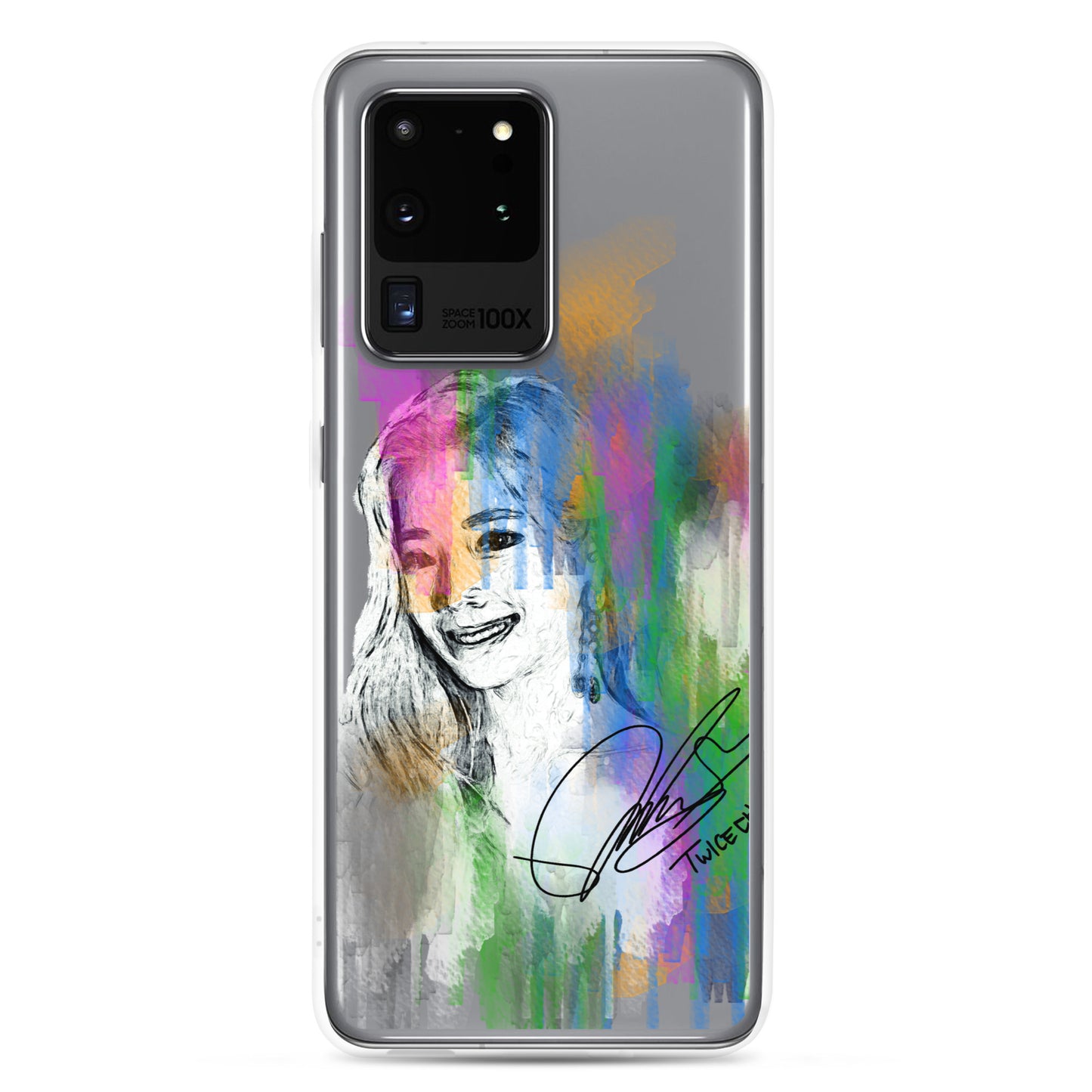 TWICE Dahyun, Kim Da Hyun Waterpaint portrait Samsung Case