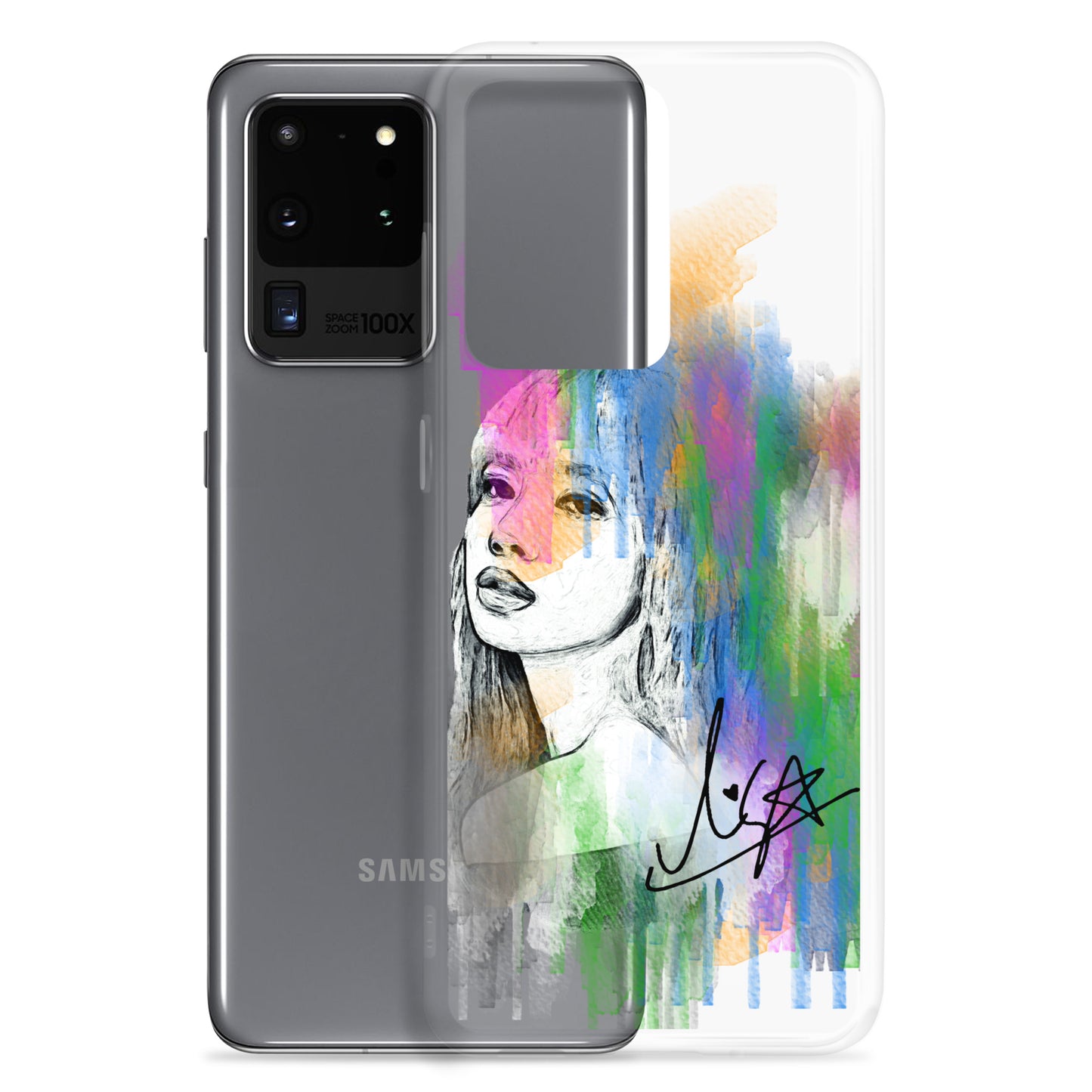 BLACKPINK Lisa, Lalisa Manobal Waterpaint portrait Samsung Case