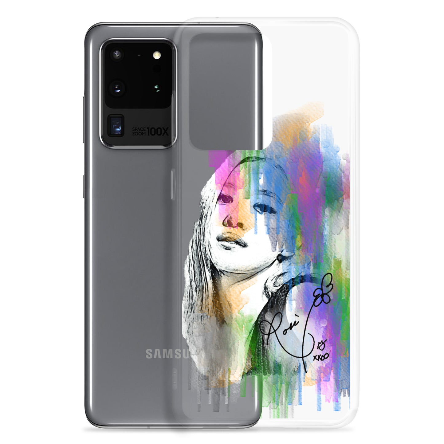 BLACKPINK Rosé, Roseanne Park Waterpaint portrait Samsung Case